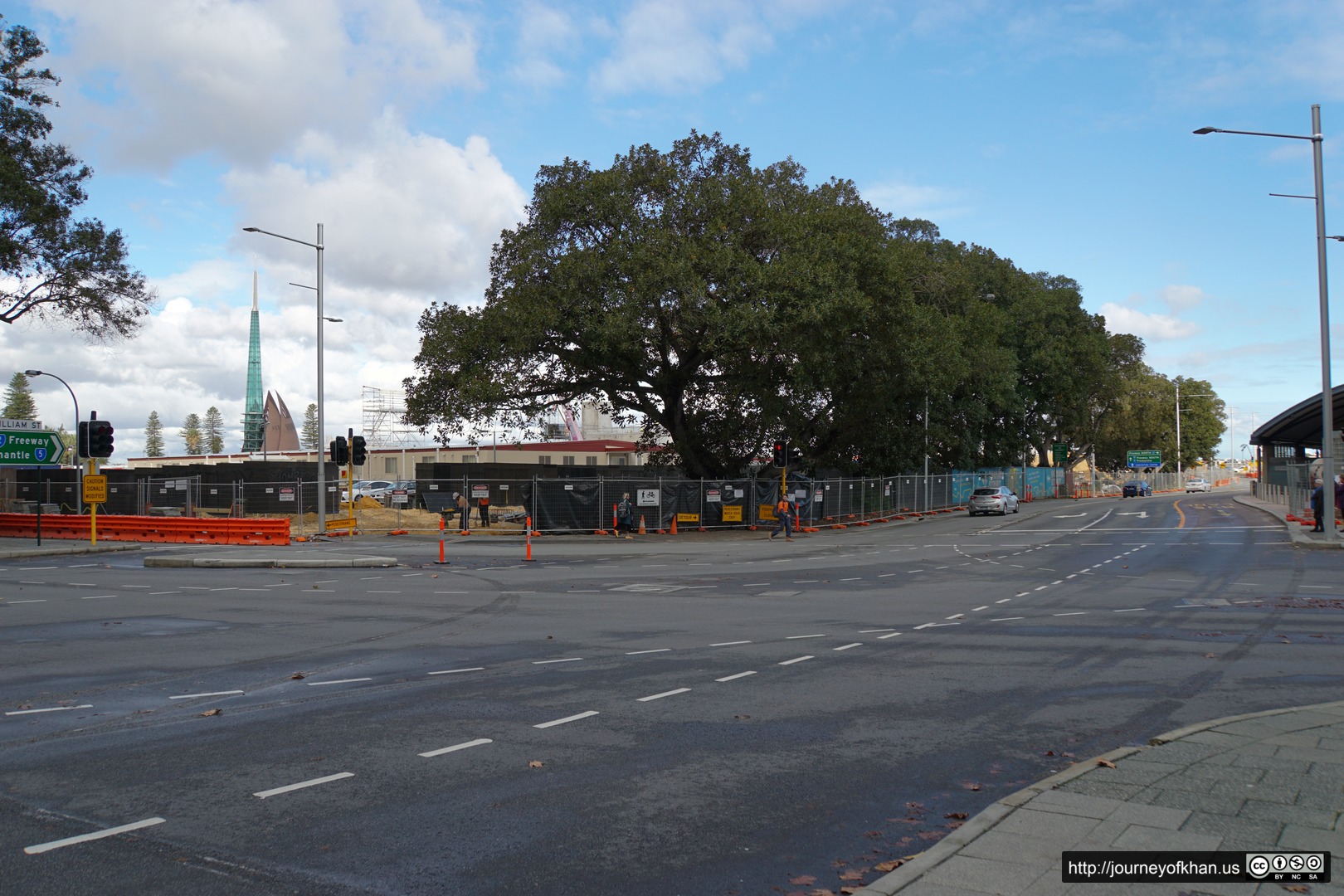 Intersection in Perth