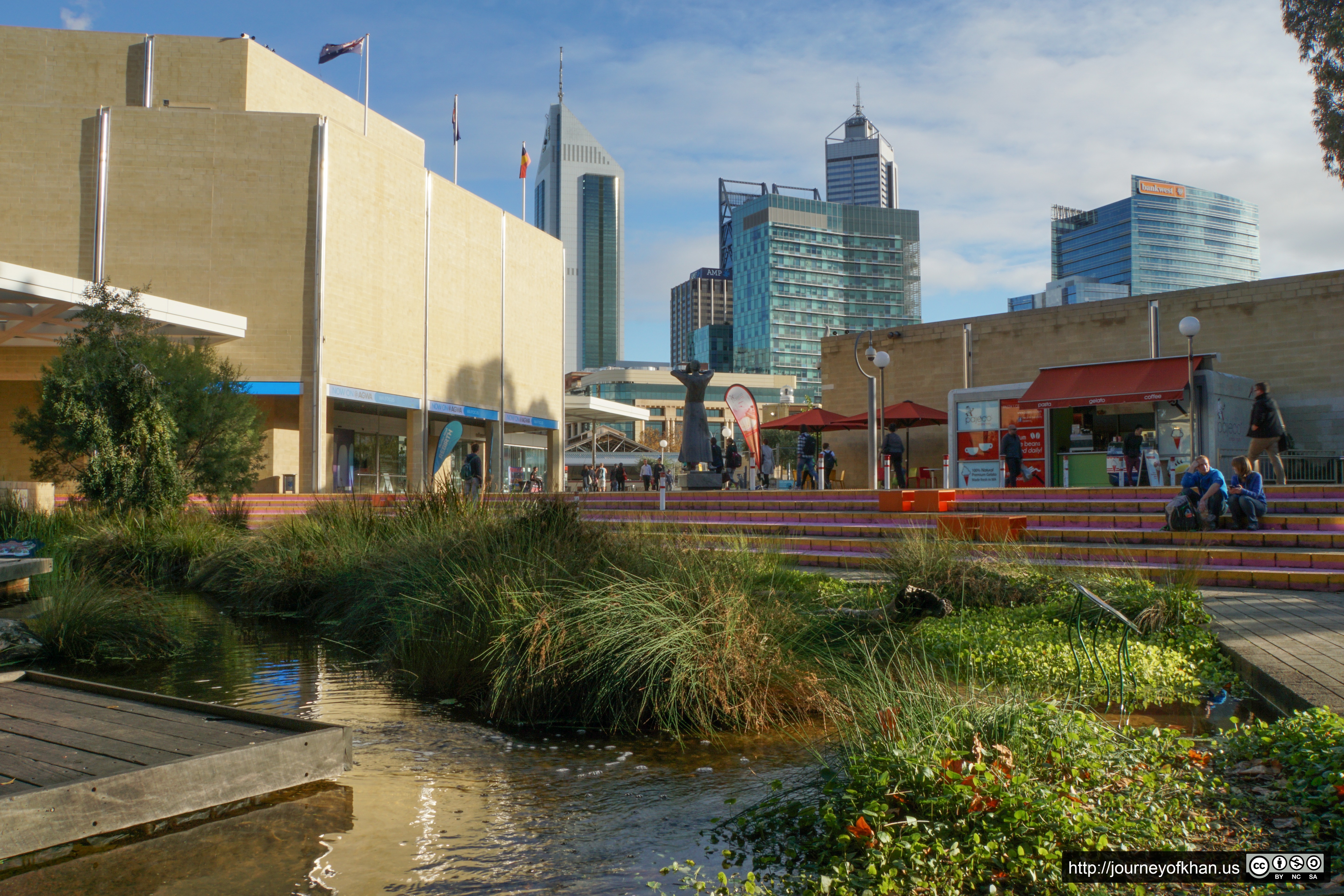 Pond in the City (High Resolution)