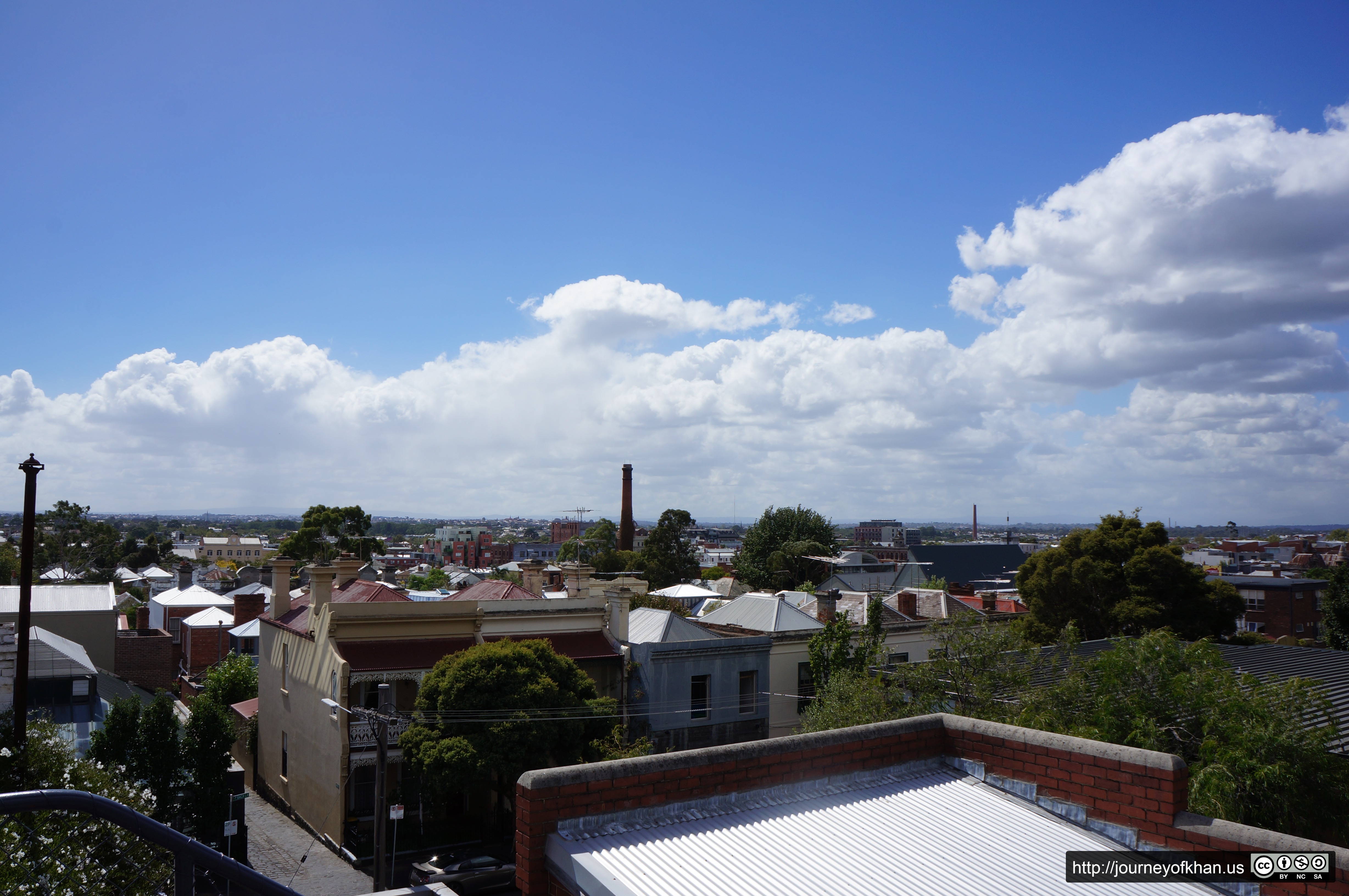 Rooftops of Fitzroy (High Resolution)