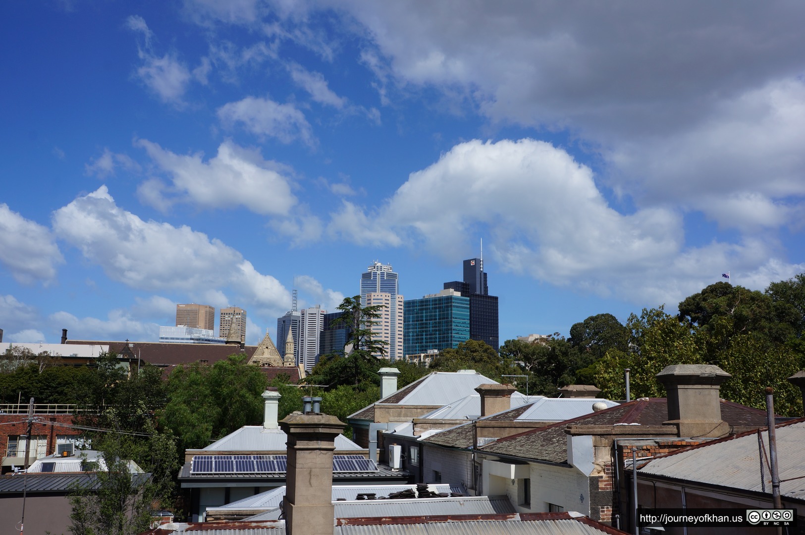 Rooftops of Fitzroy