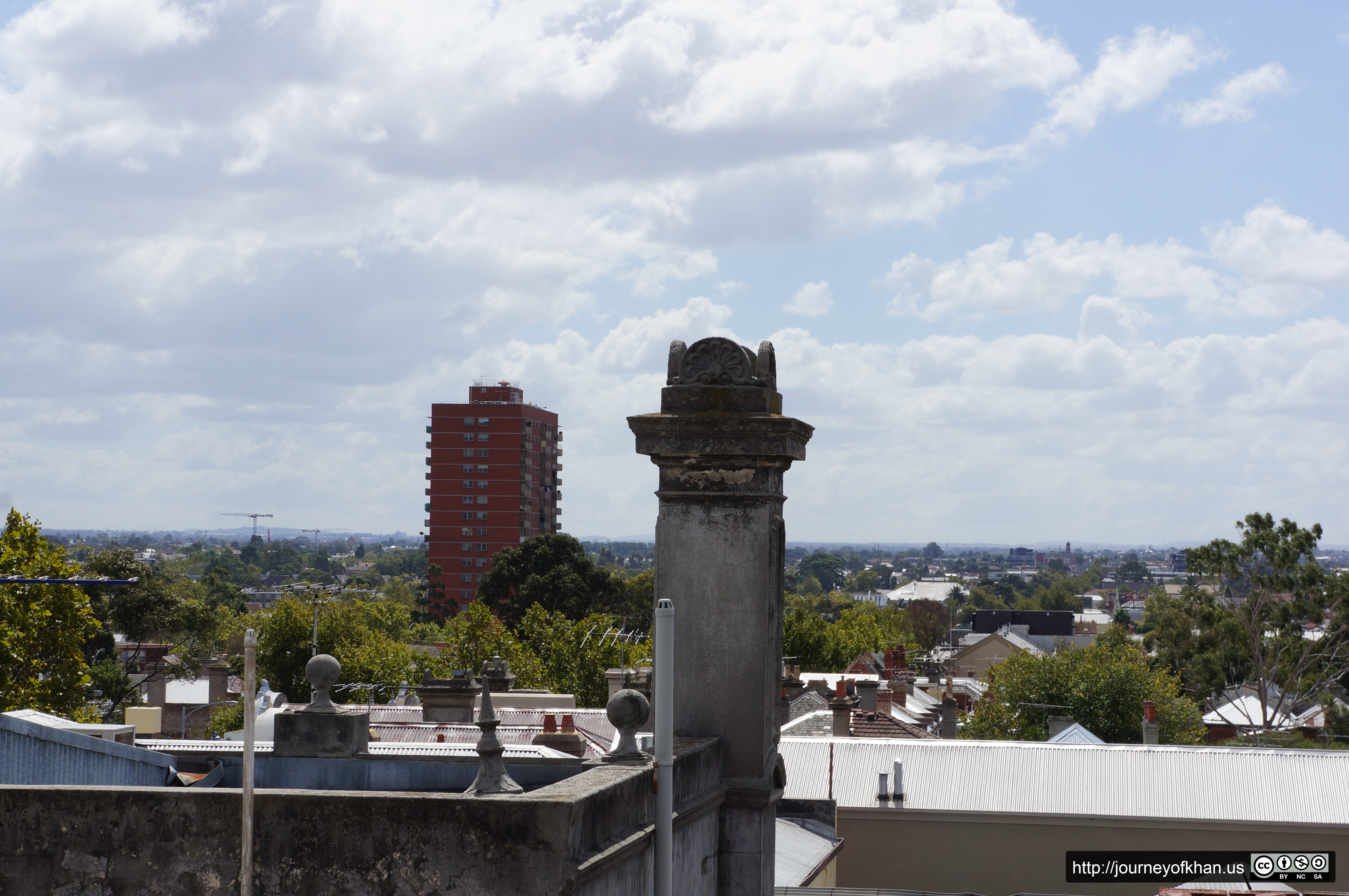 Gray Chimney in Fitzroy (High Resolution)