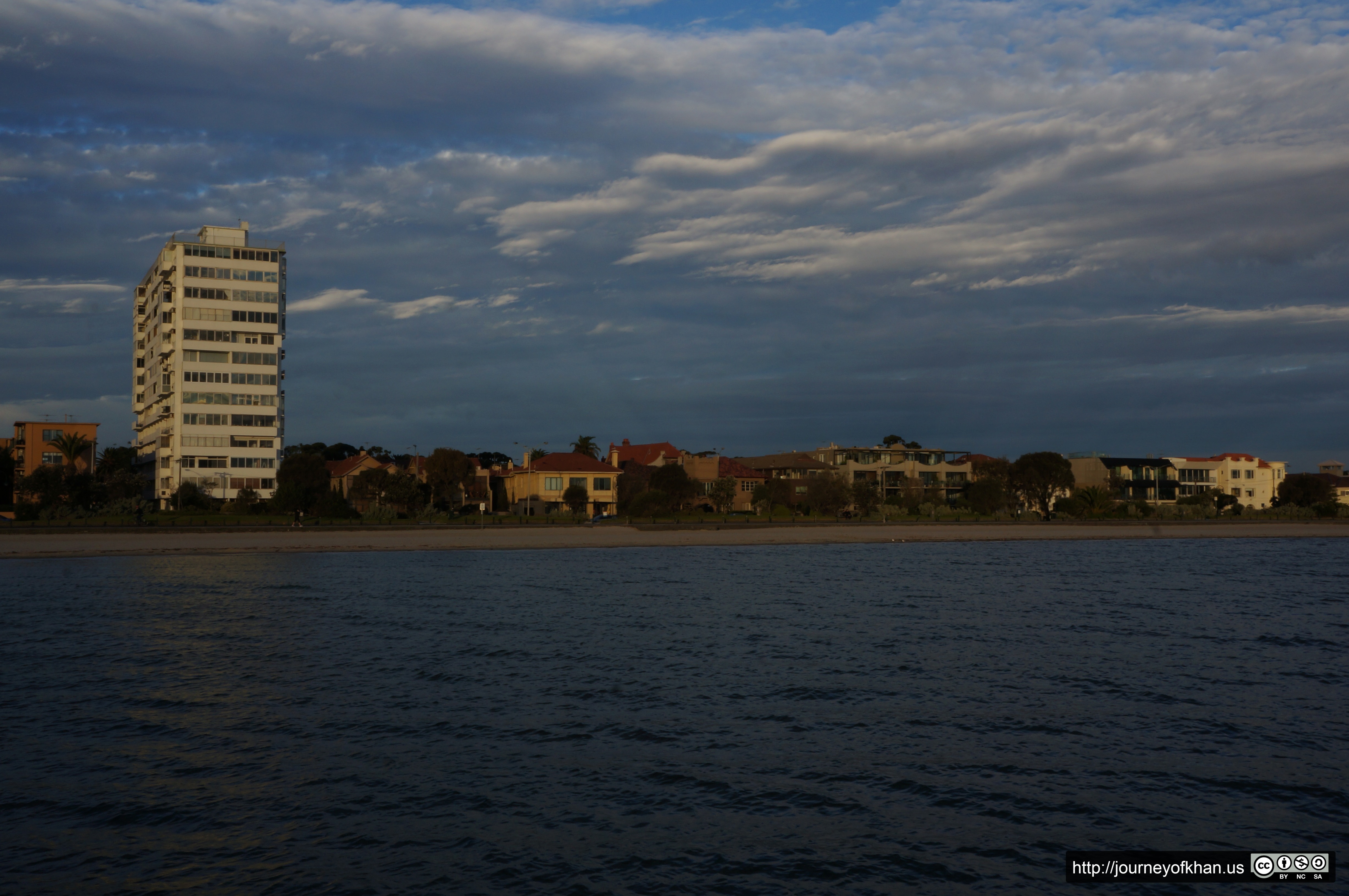 Houses on the Bay in St Kilda (High Resolution)