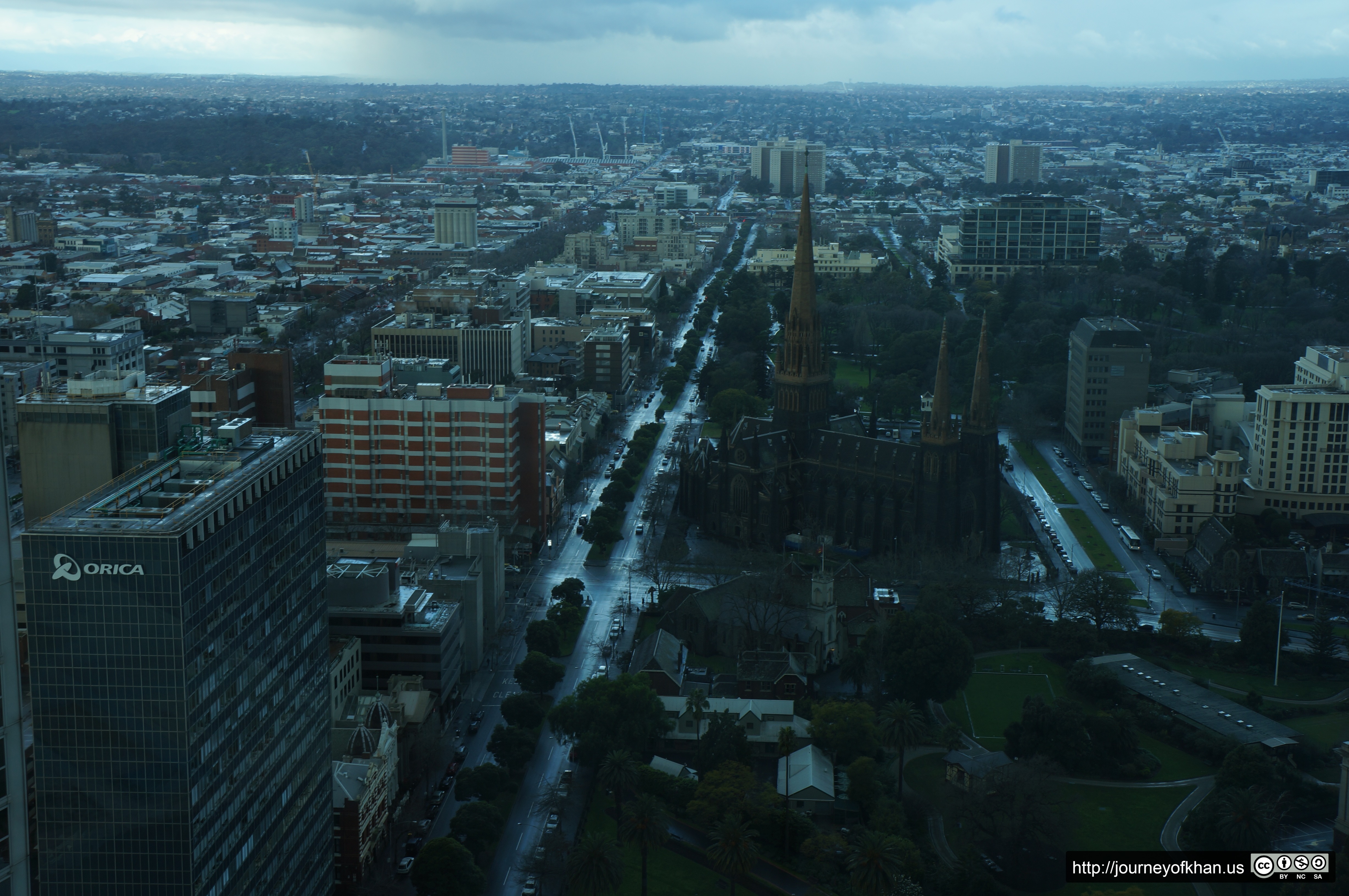 Albert Street and Parliament Gardens Gardens (High Resolution)