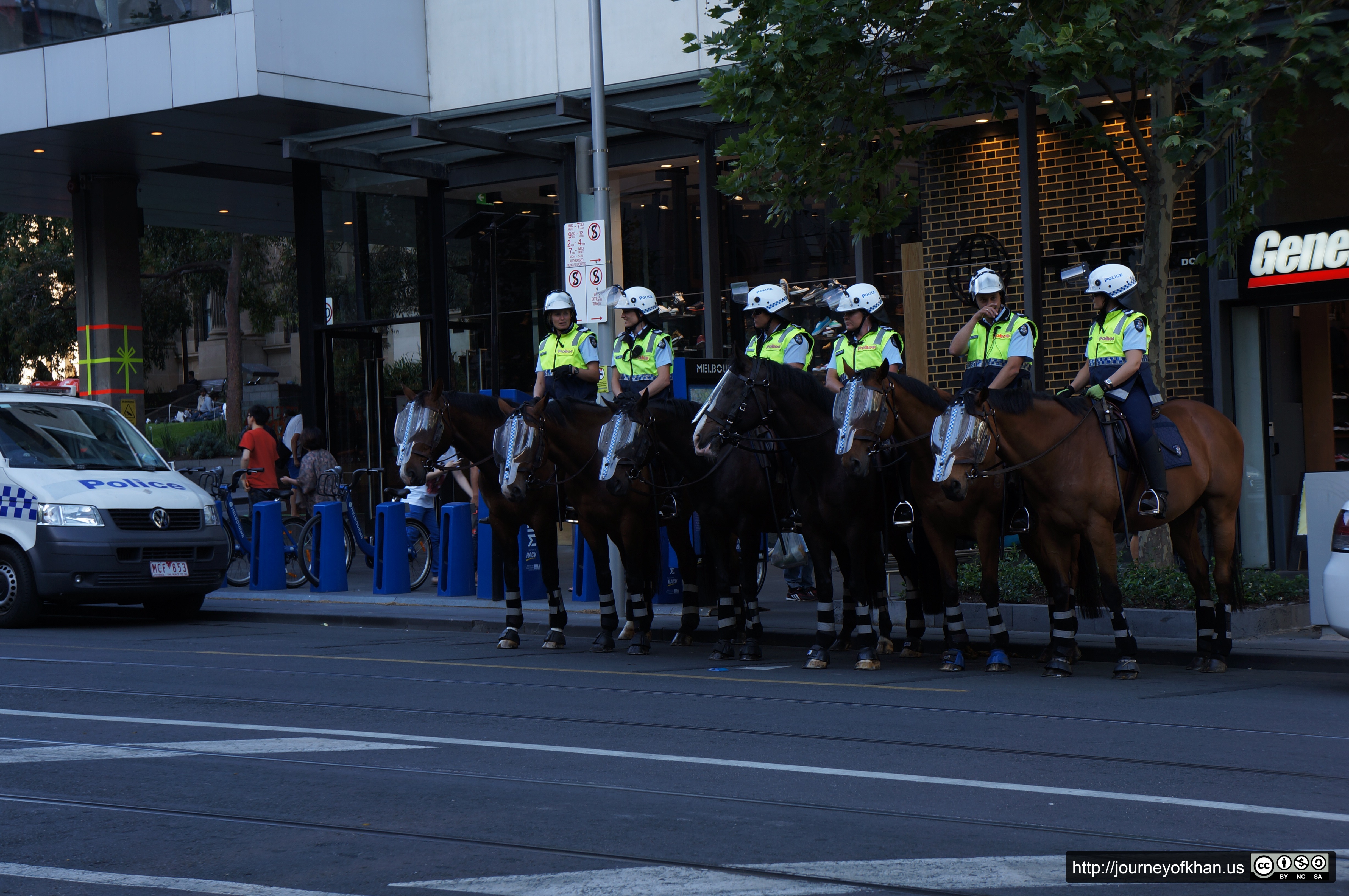 The Horses have Riot Gear (High Resolution)