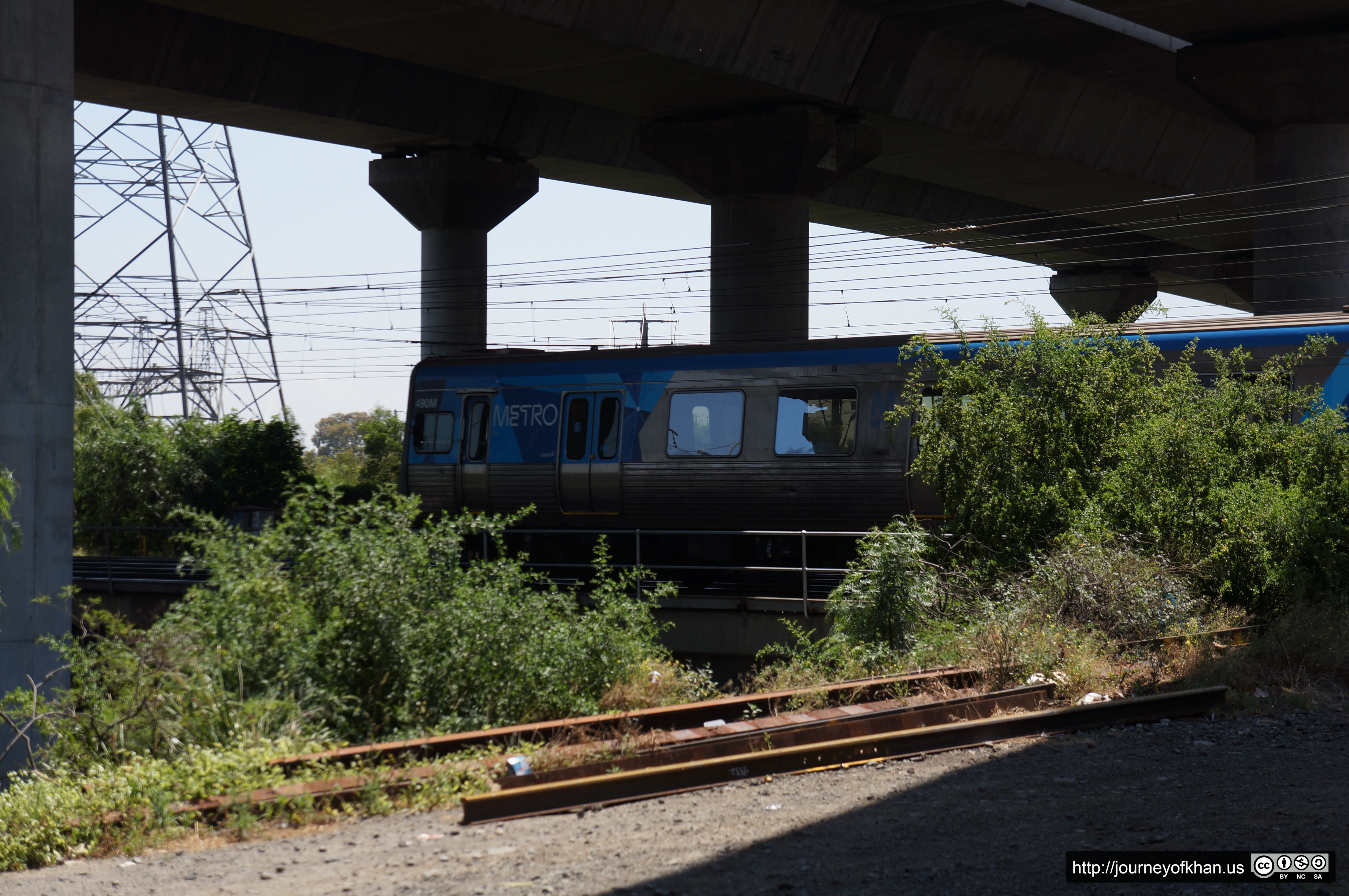 Metro Near the Rail Yard (High Resolution)