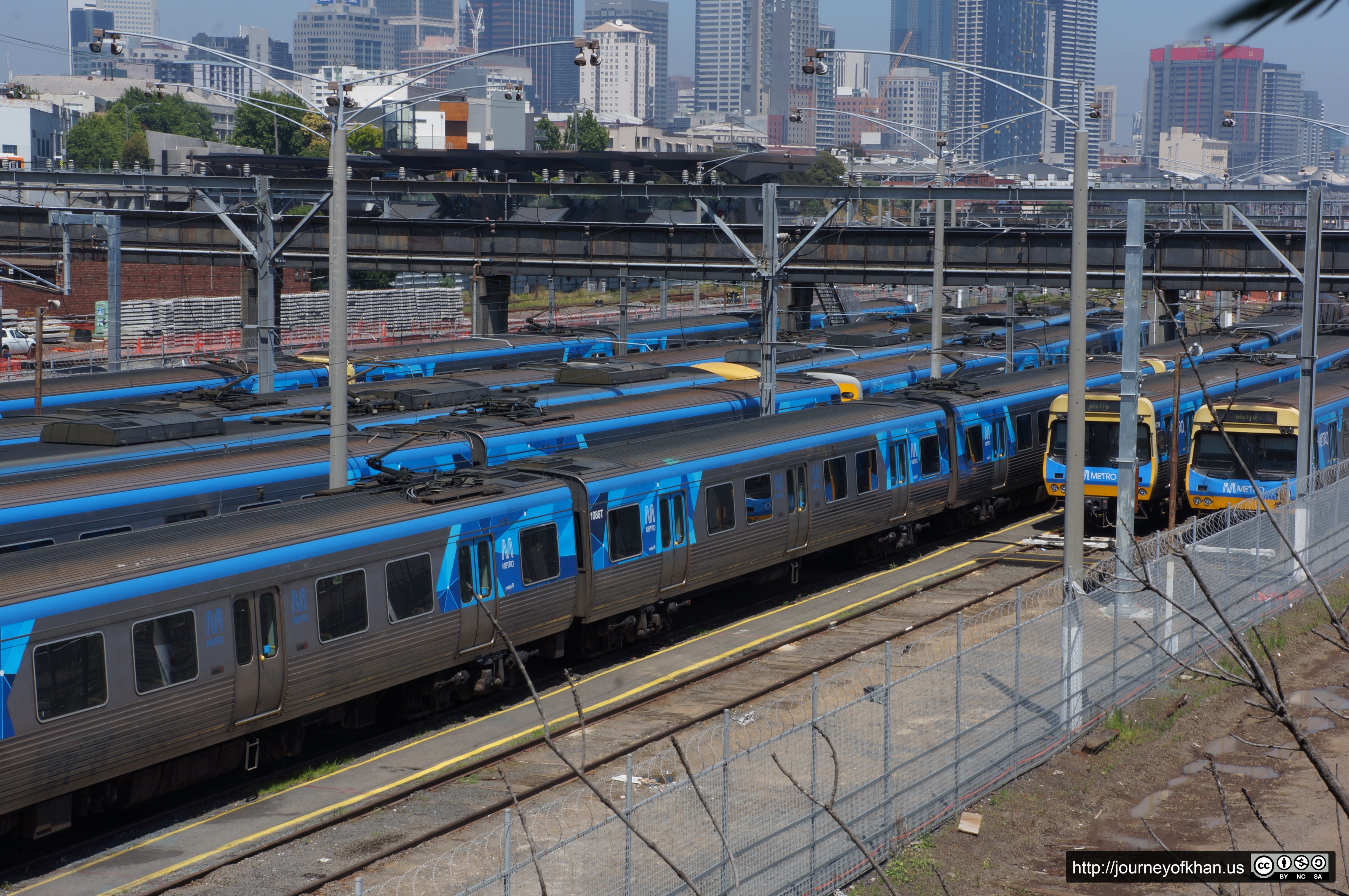 Metro Train Yard (High Resolution)