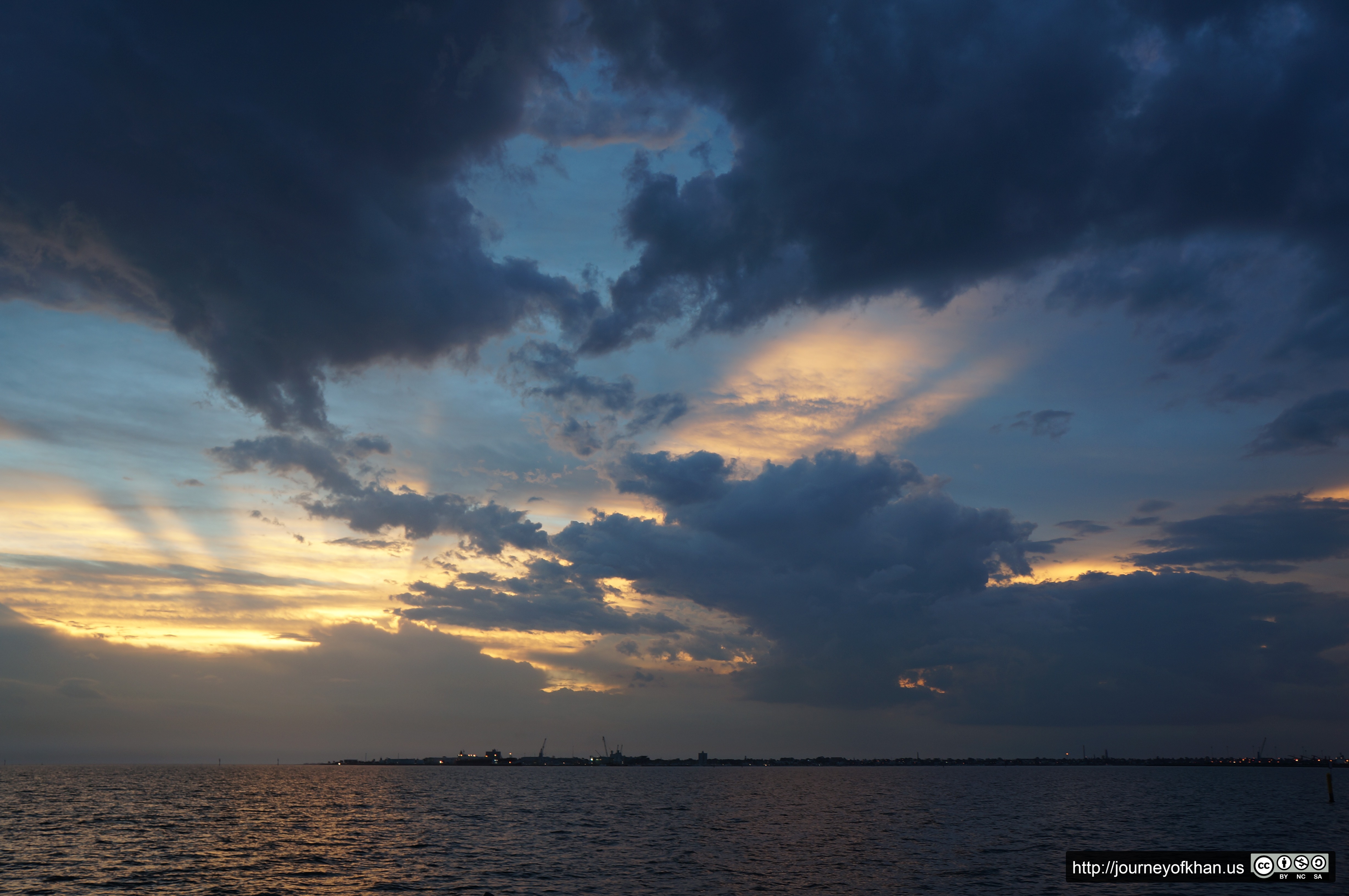 Port Melbourne November Sunset (High Resolution)