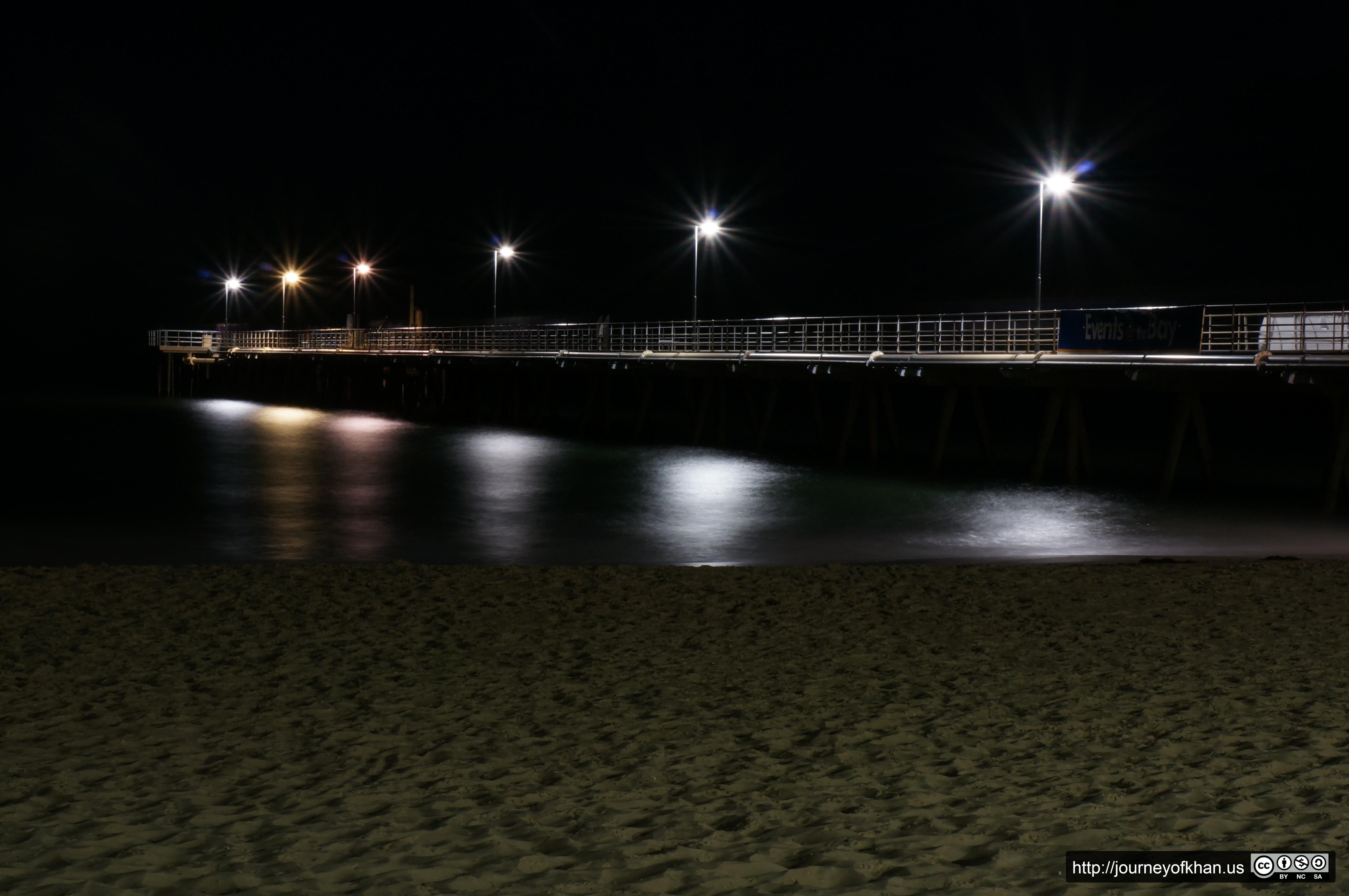 Glenelg Jetty After Dark (High Resolution)