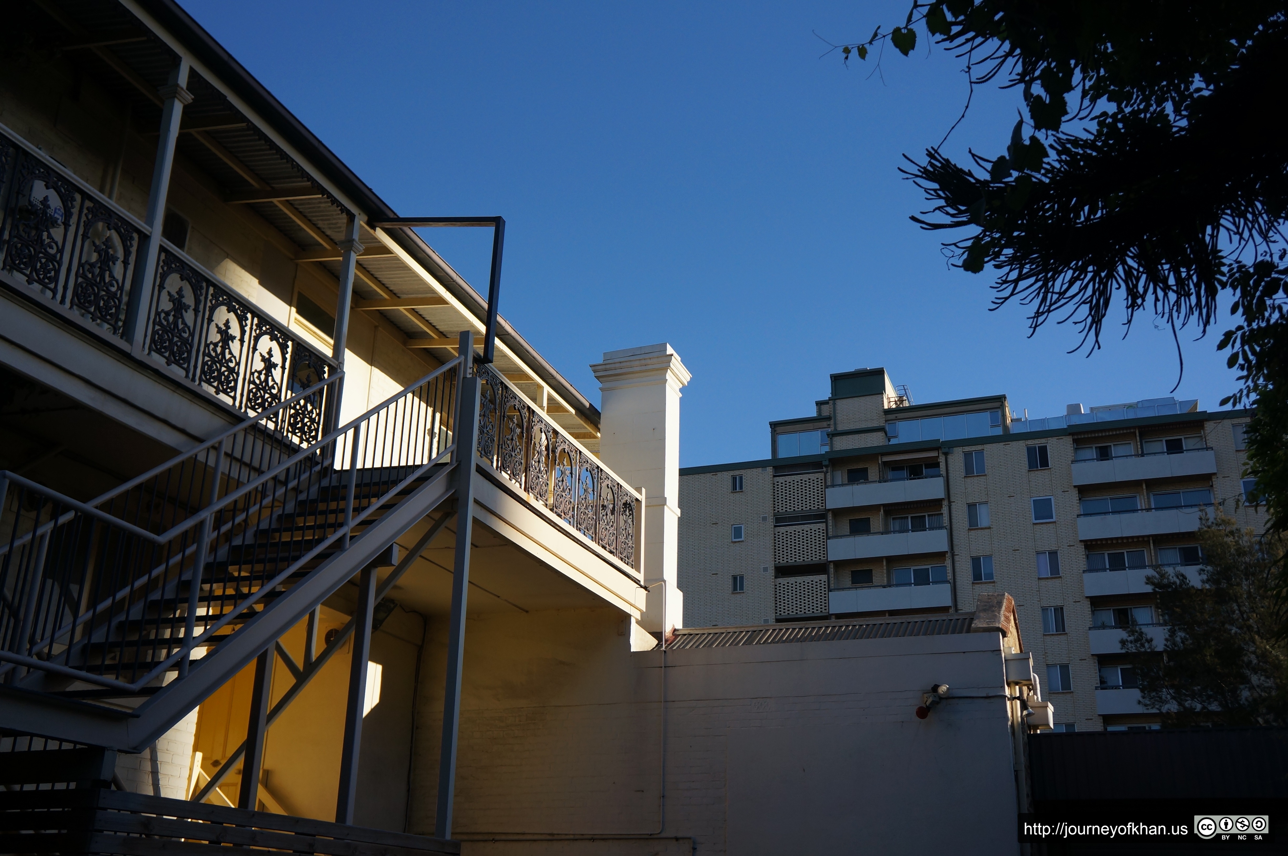 Beach Hostel Staircase (High Resolution)