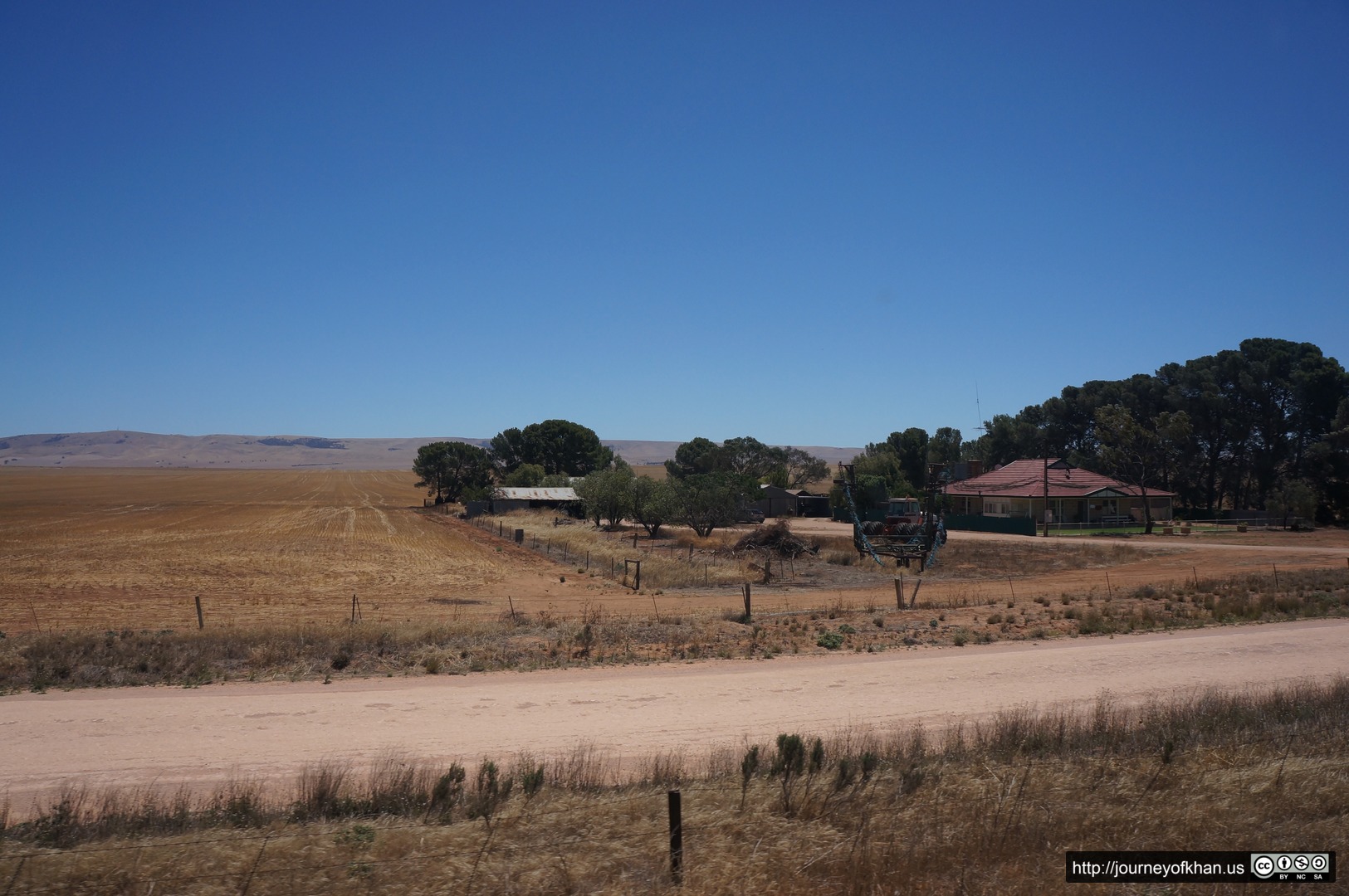 Farm in the Australian Desert