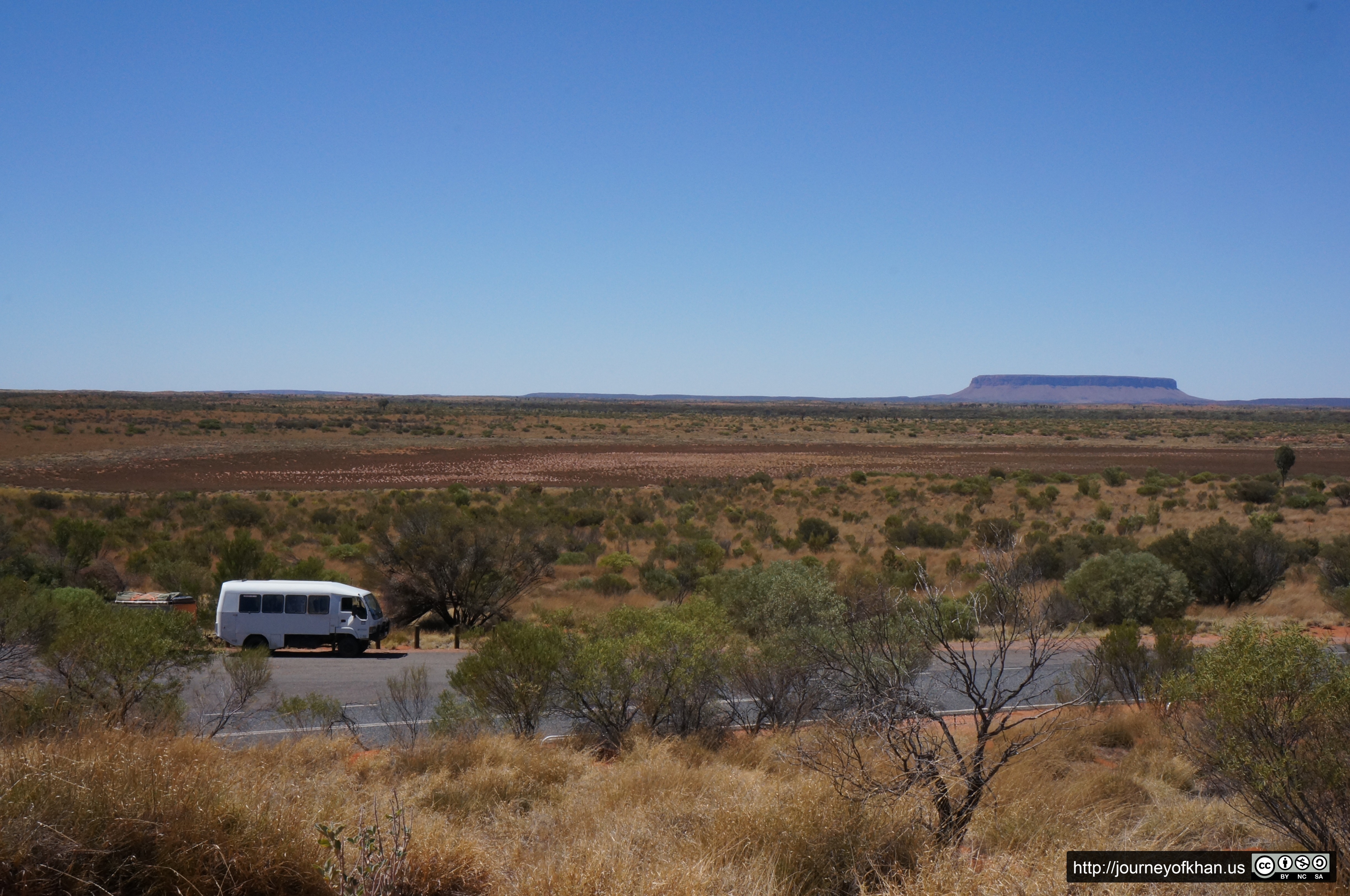 Mt Connor with a Van in Front (High Resolution)