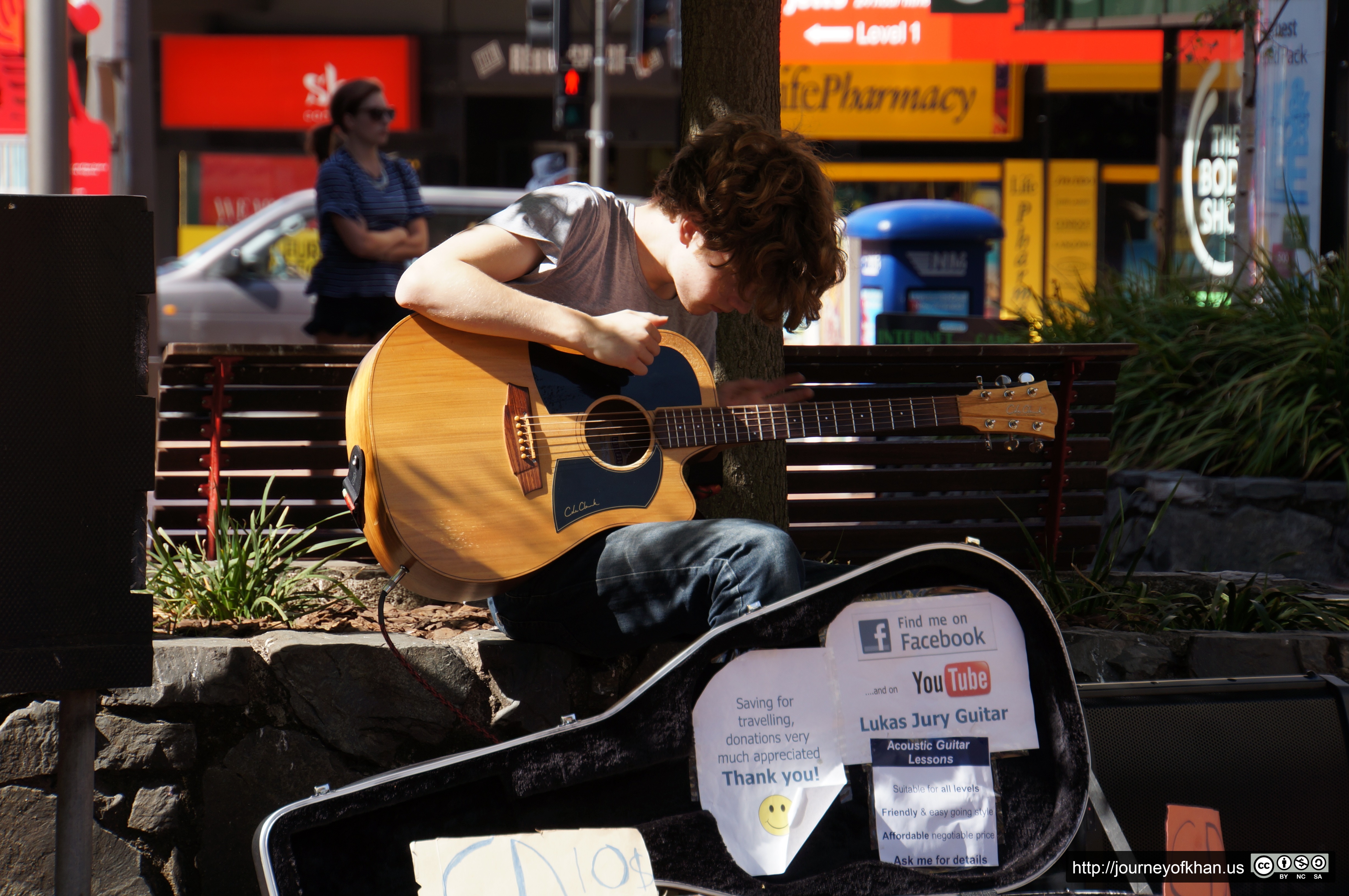 Lukas Jury on Cuba Street (High Resolution)