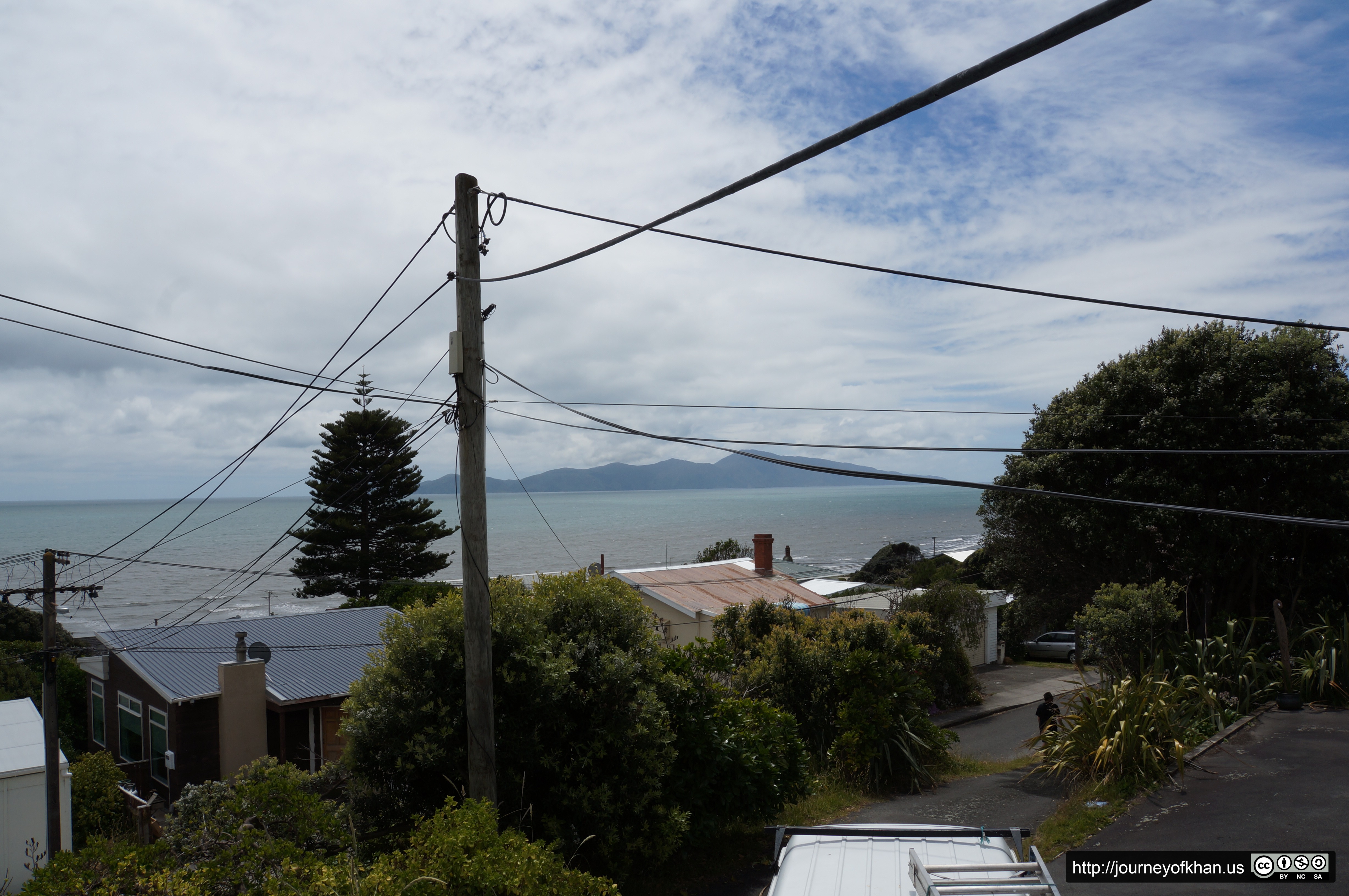 Oceans and Power Poles (High Resolution)