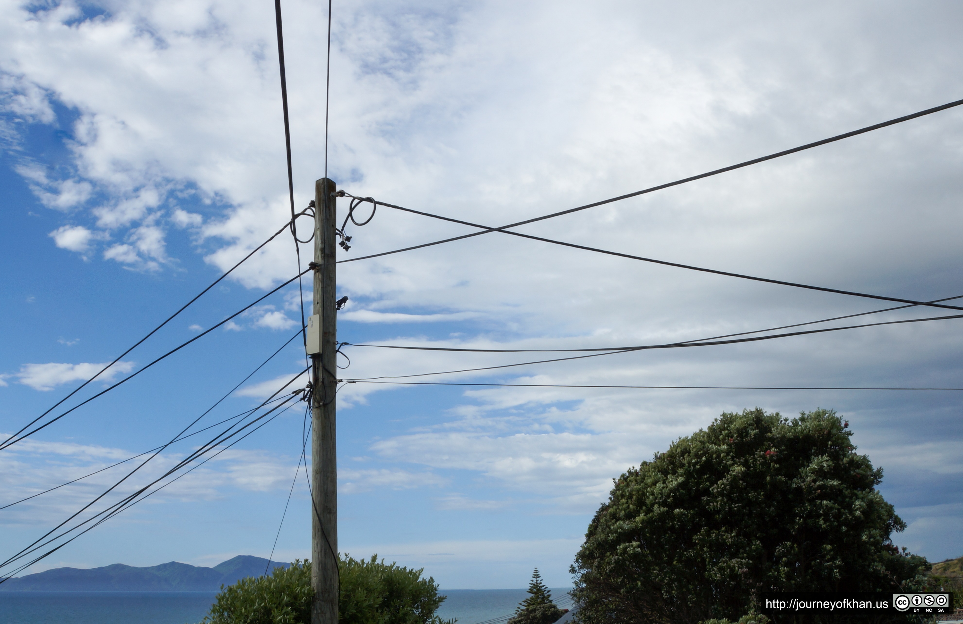 Wires and Clouds (High Resolution)