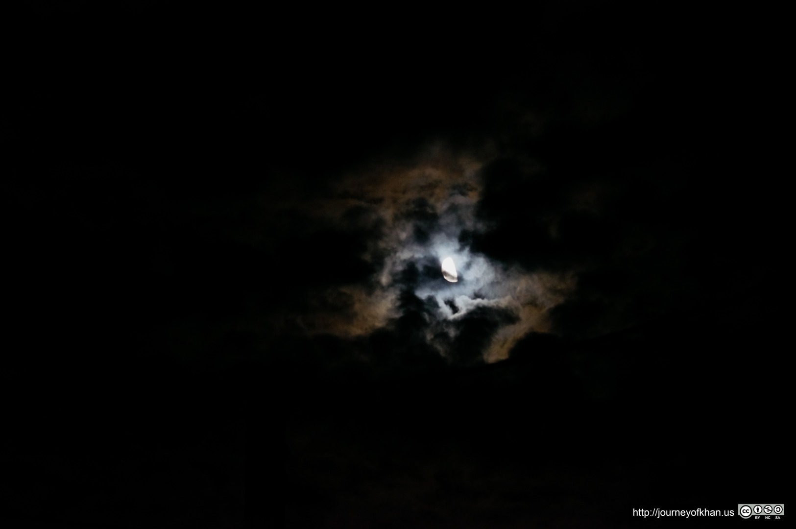 Moon and Clouds