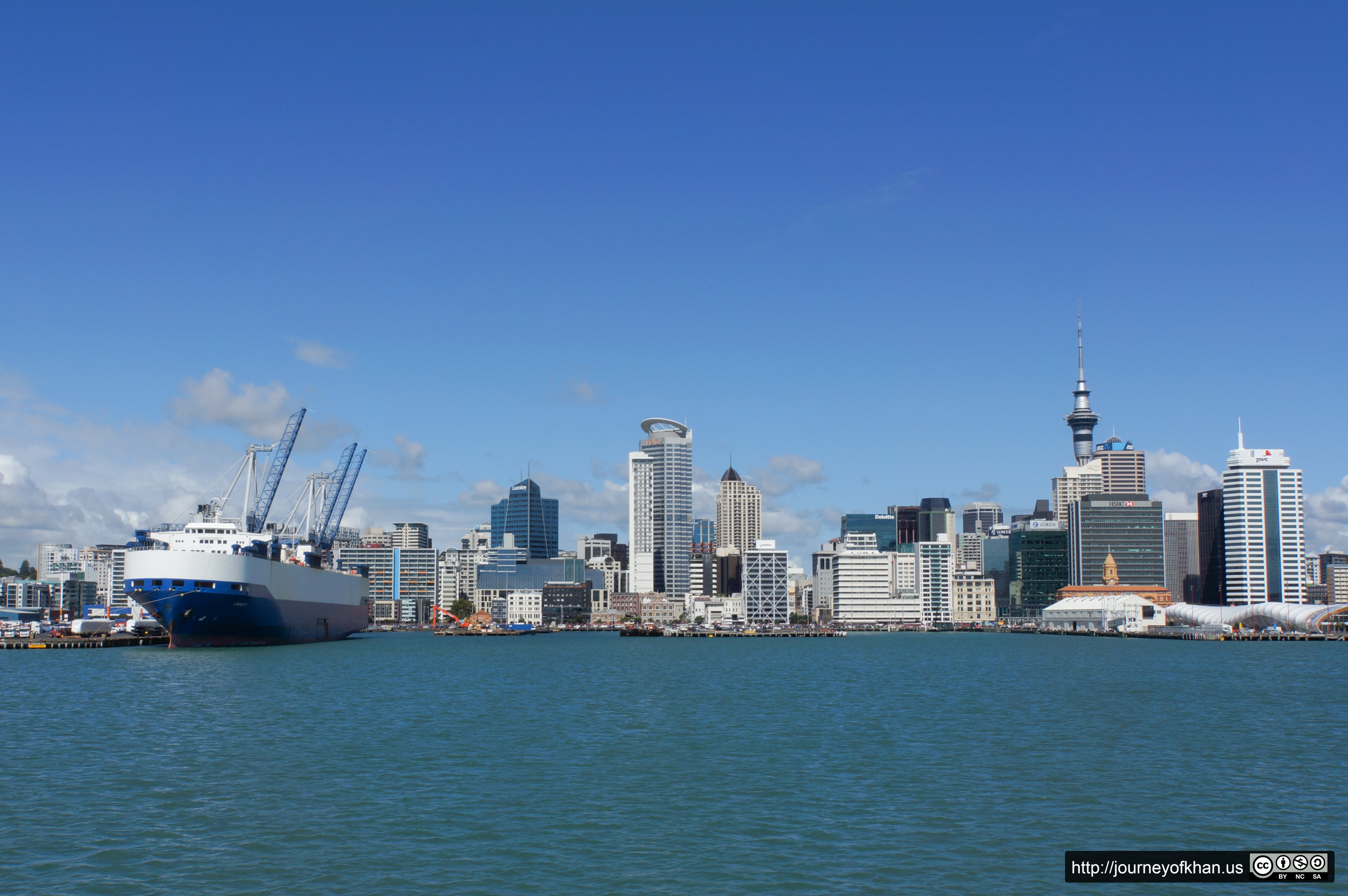 Ship Docked in the Harbour (High Resolution)