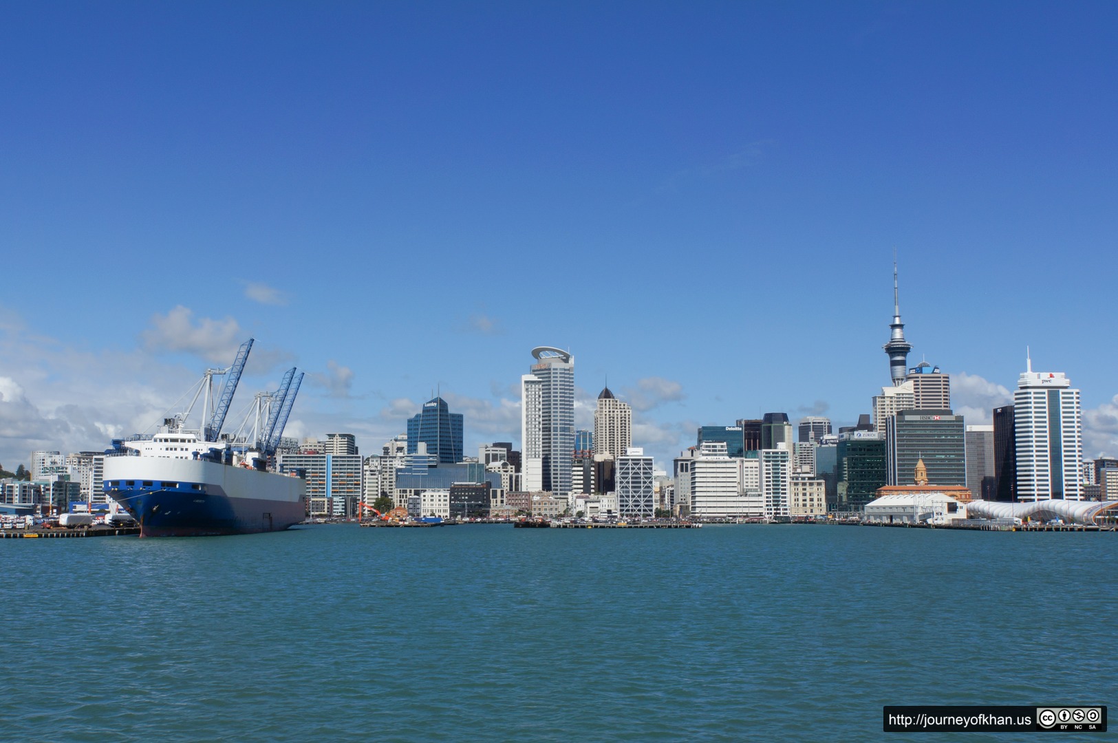 Ship Docked in the Harbour