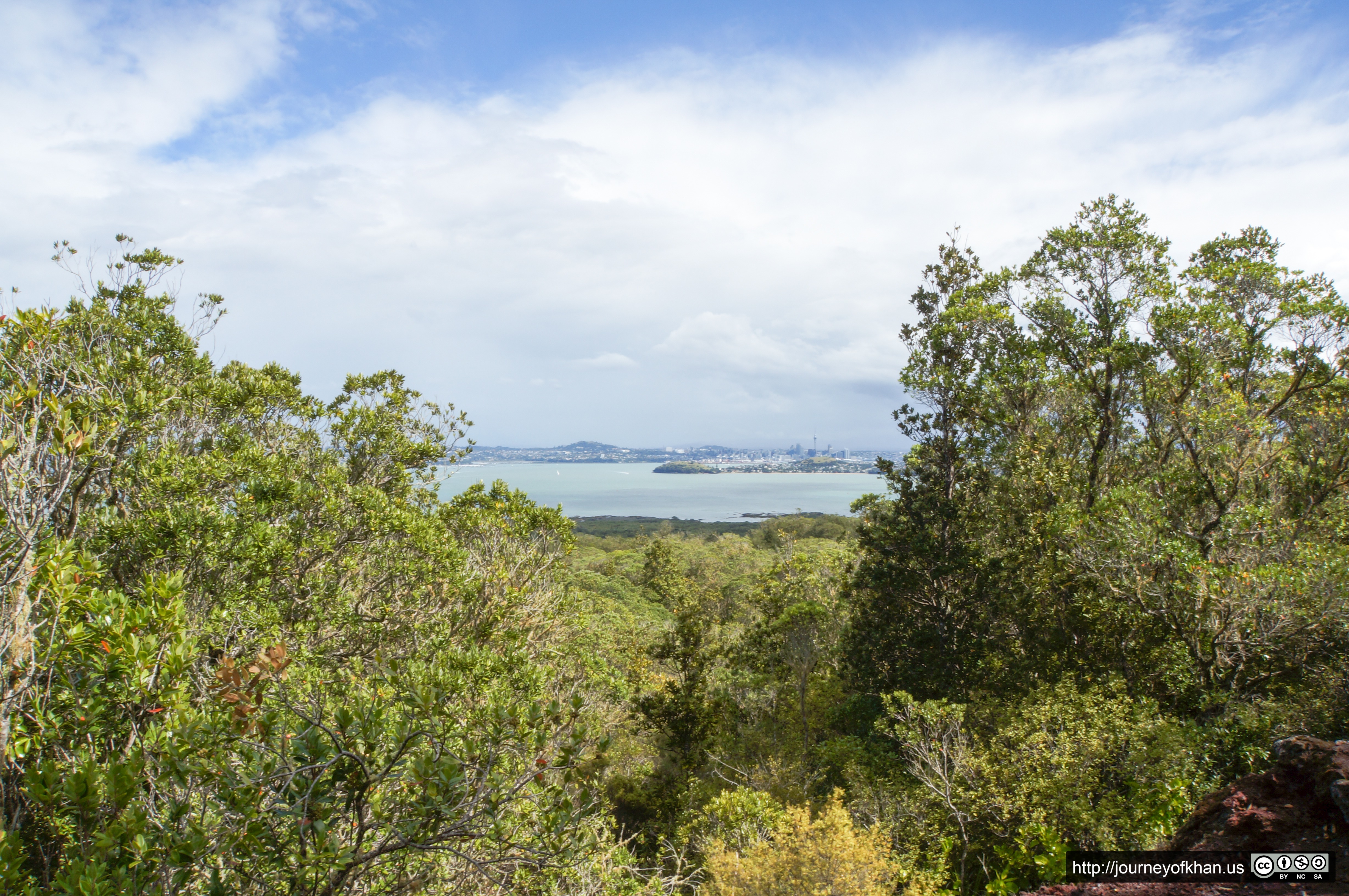 Auckland in the Distance (High Resolution)