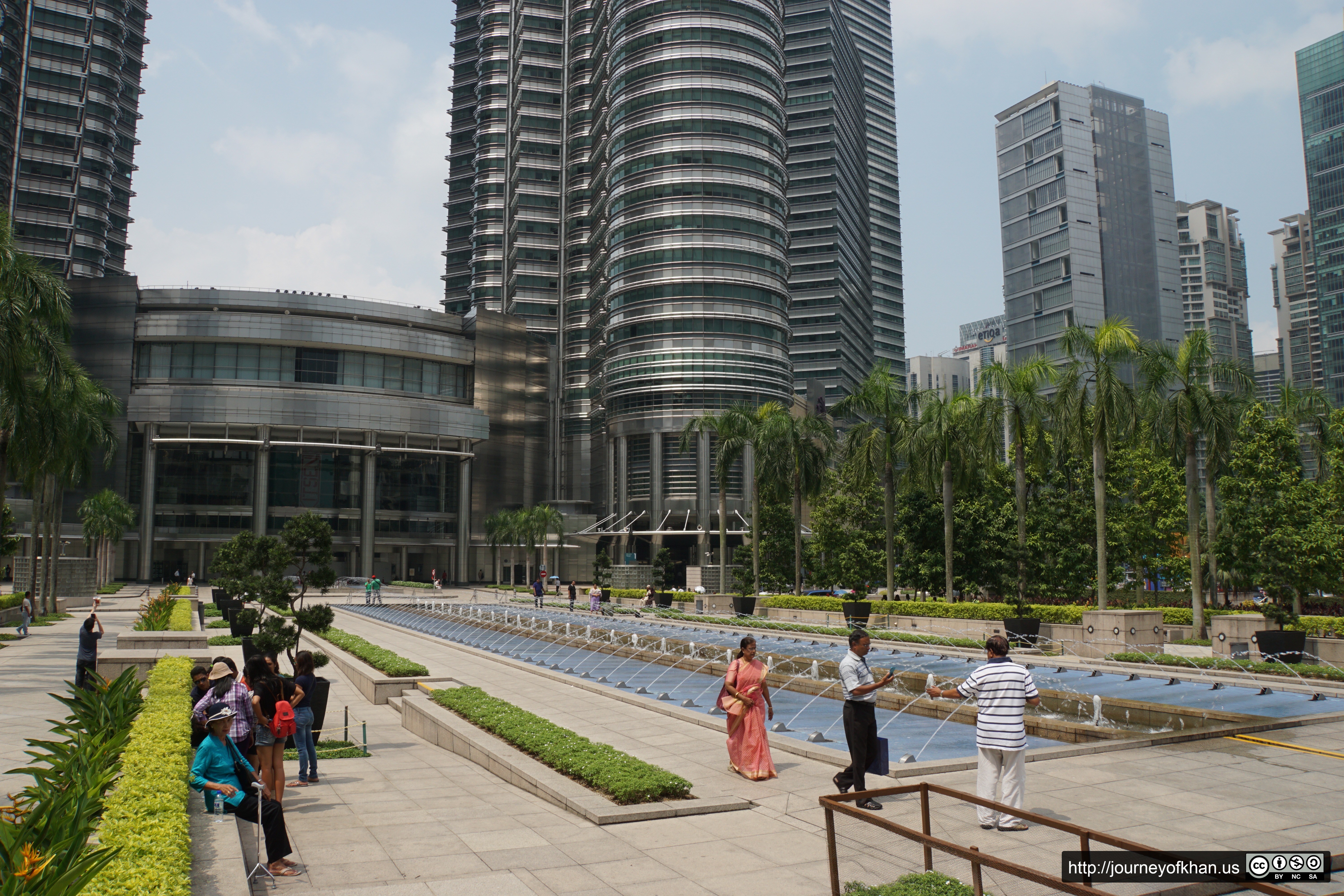 Base of the Petronas Towers (High Resolution)