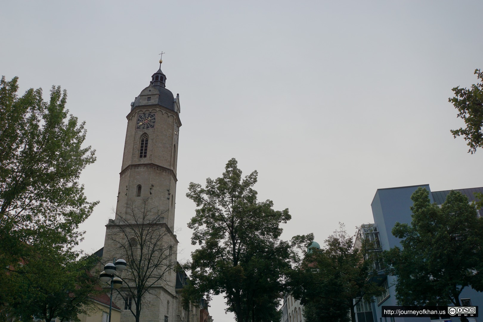 Cross above Jena