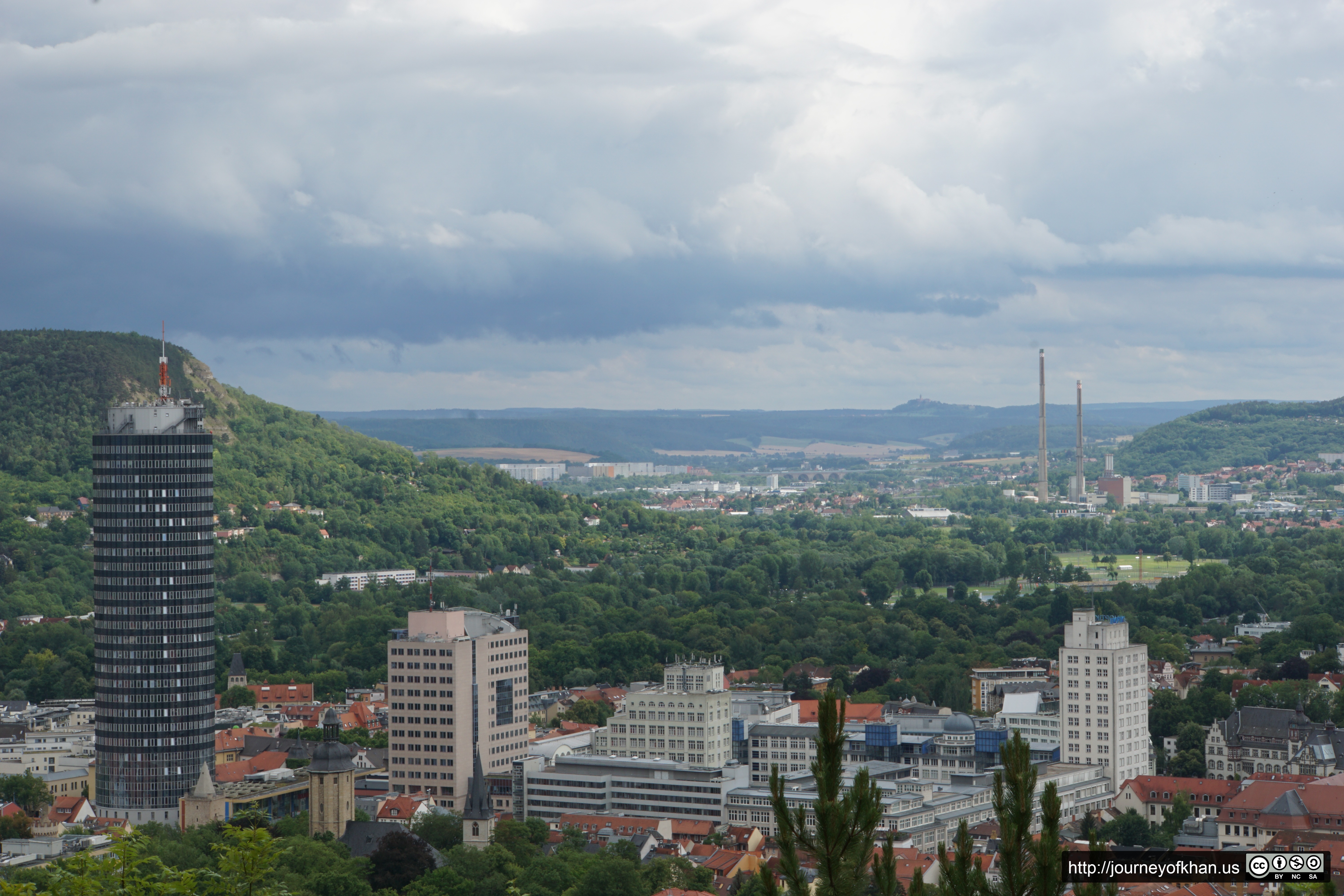 Jena Tower and the City (High Resolution)