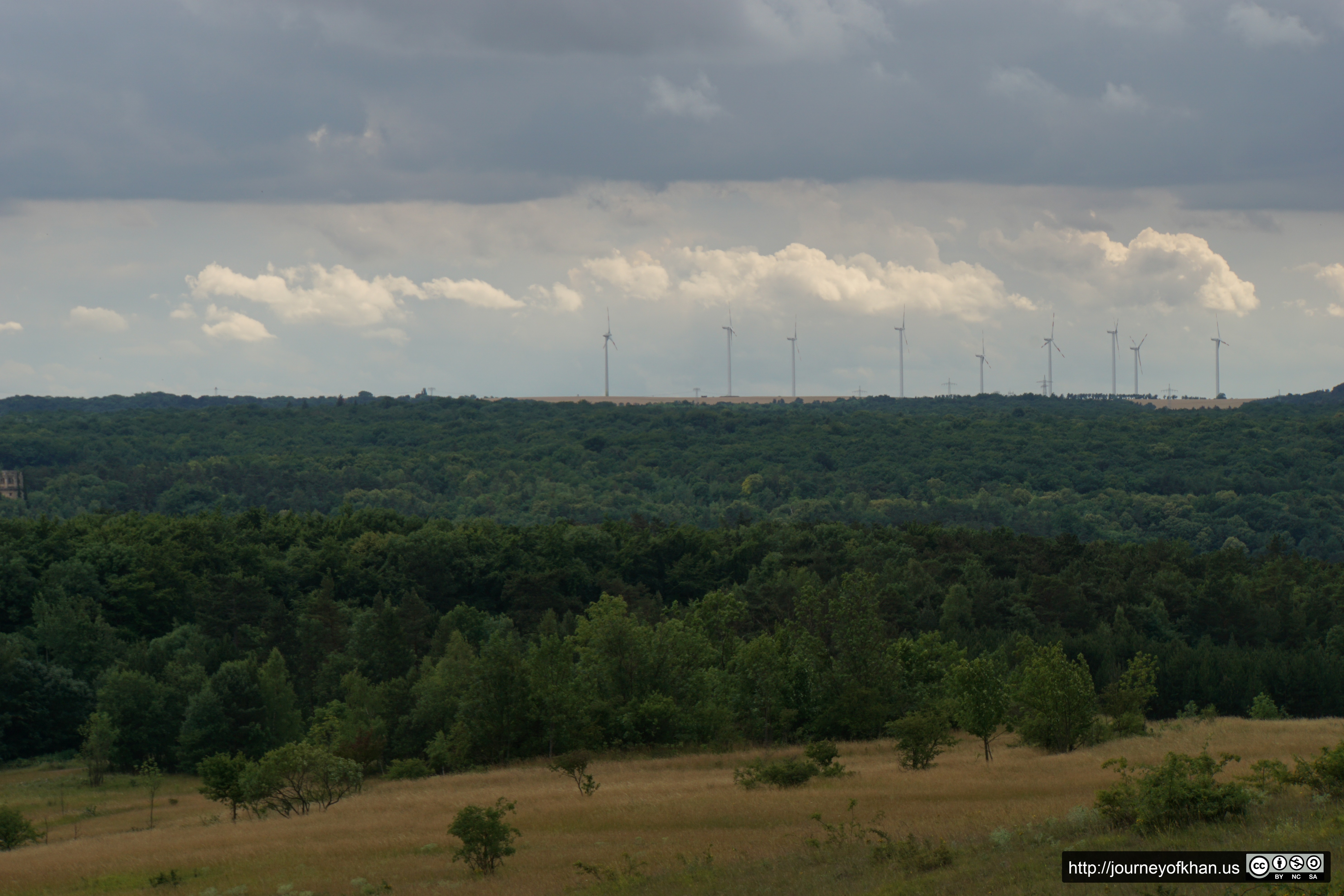 Wind Farms in Germany (High Resolution)