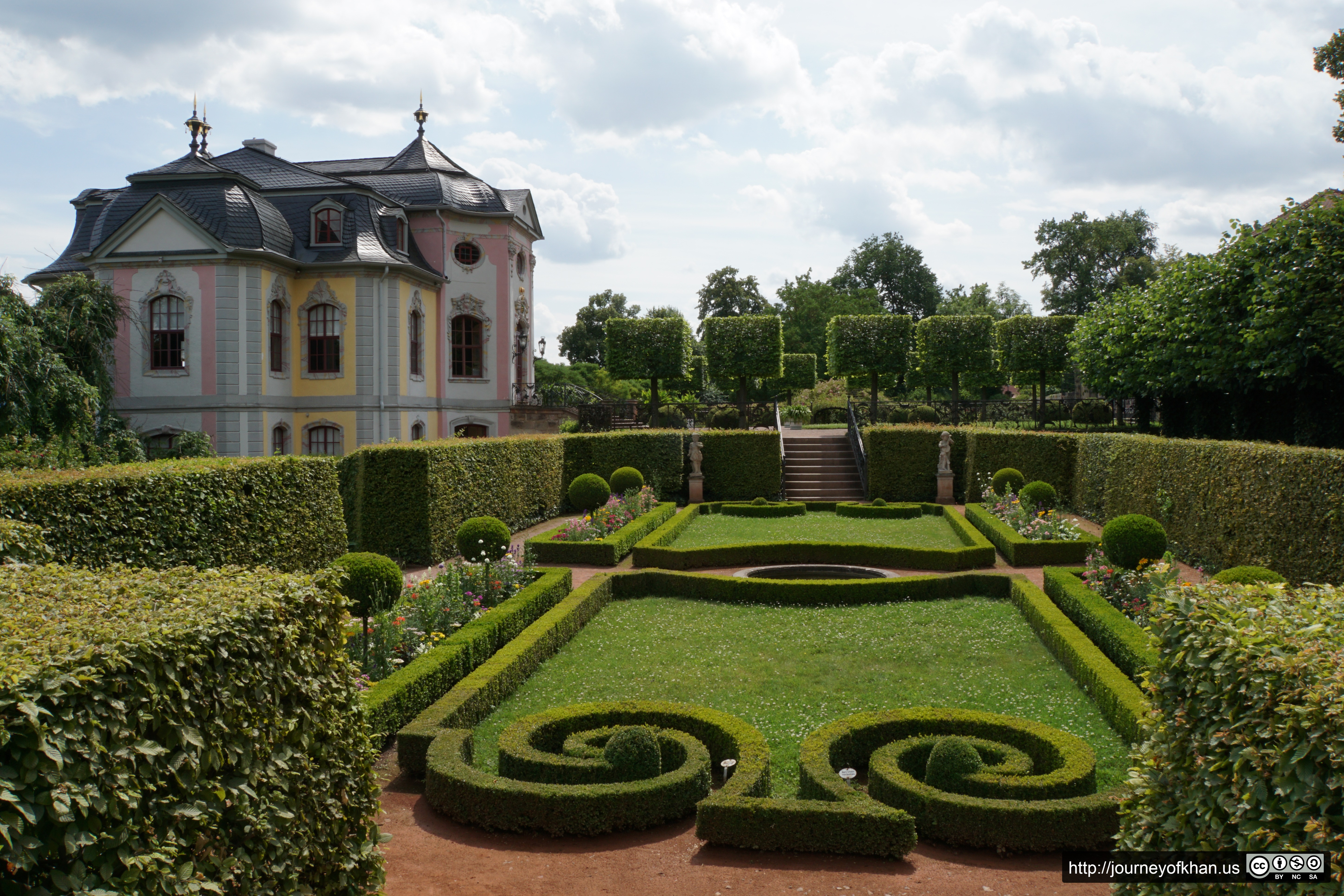 Gardens of Dornburg Castles (High Resolution)