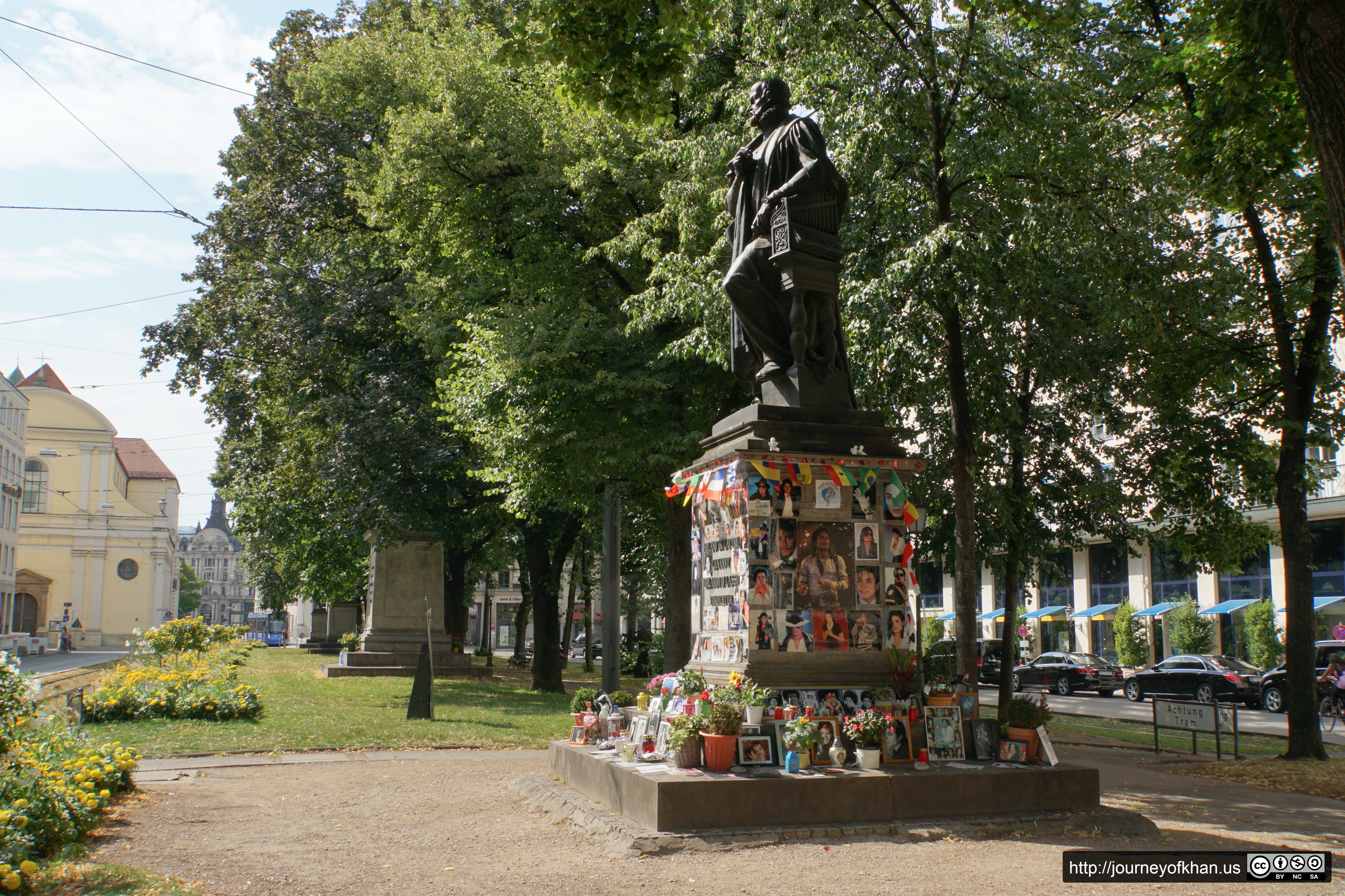 Michael Jackson Memorial in Munich (High Resolution)