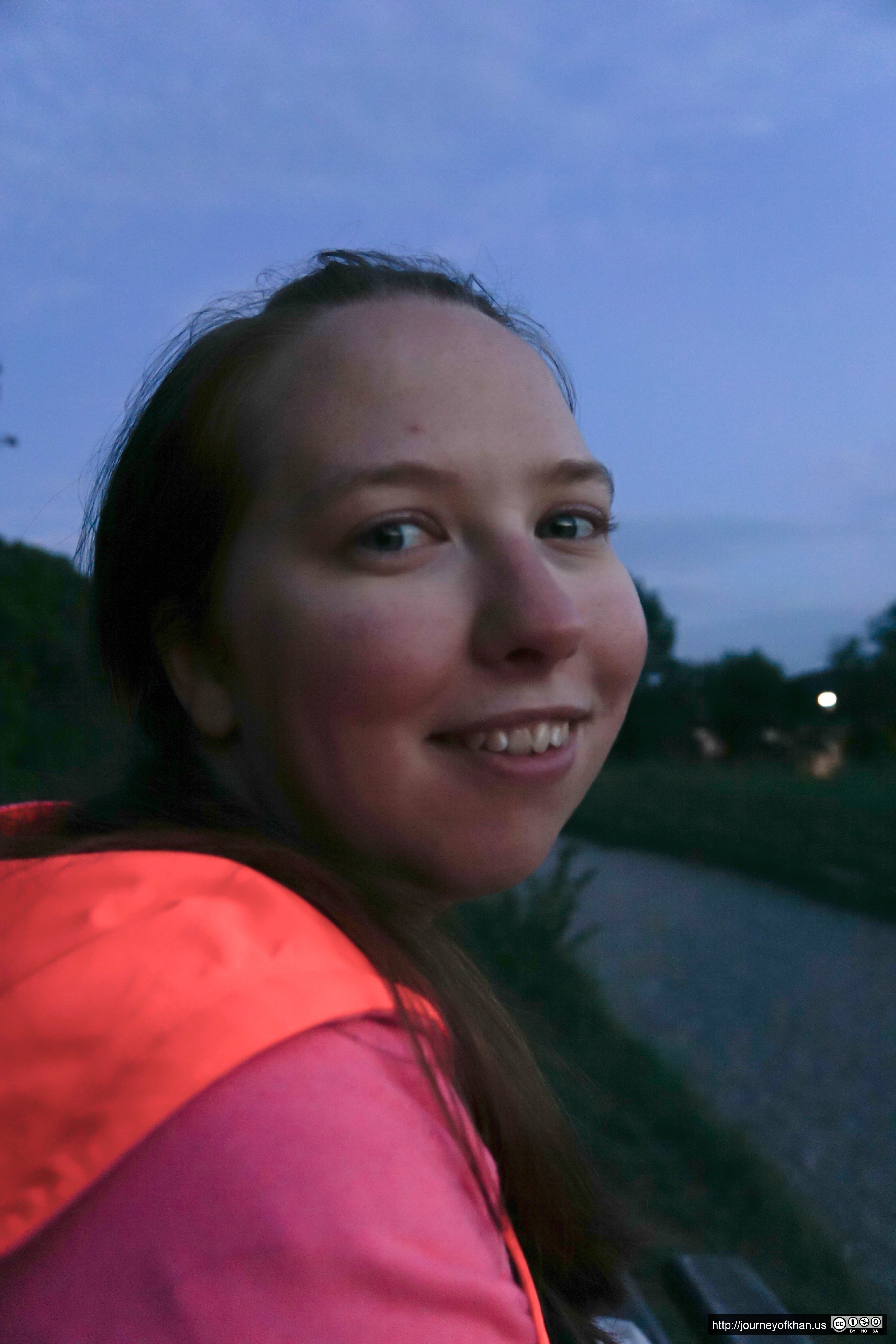 Girl in Orange (High Resolution)