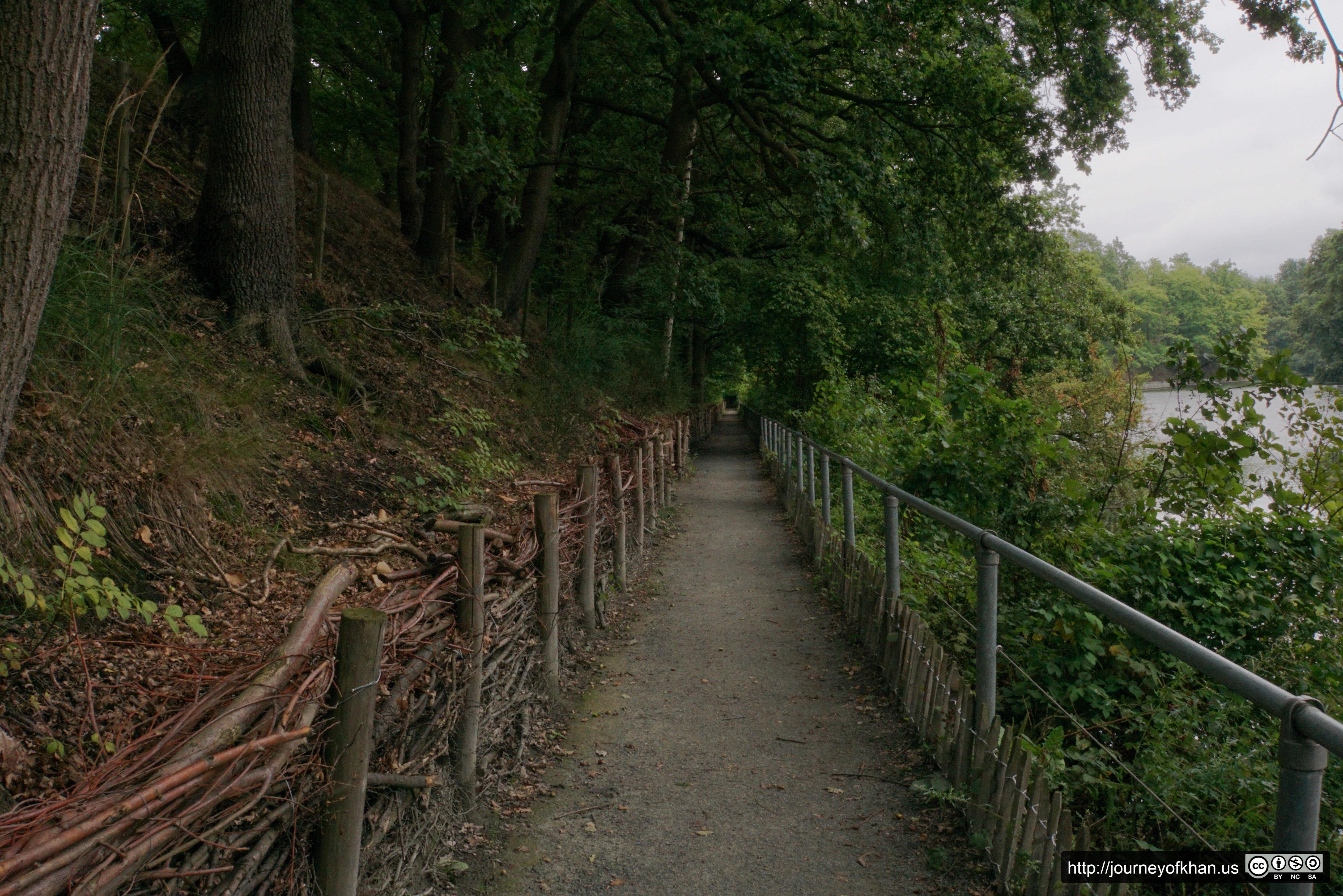 Path around the Fortifications (High Resolution)