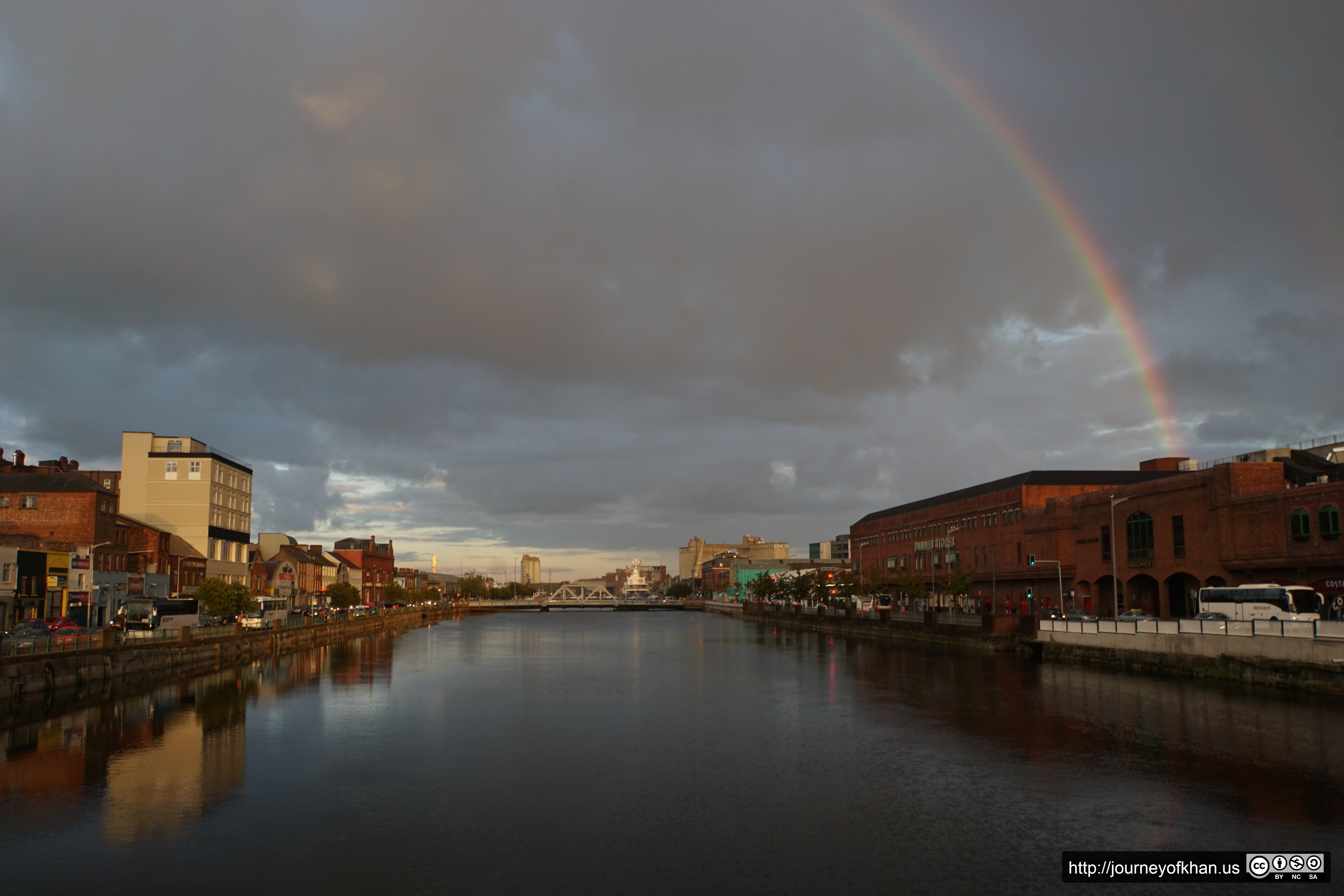 Twin Rainbows over Cork (High Resolution)