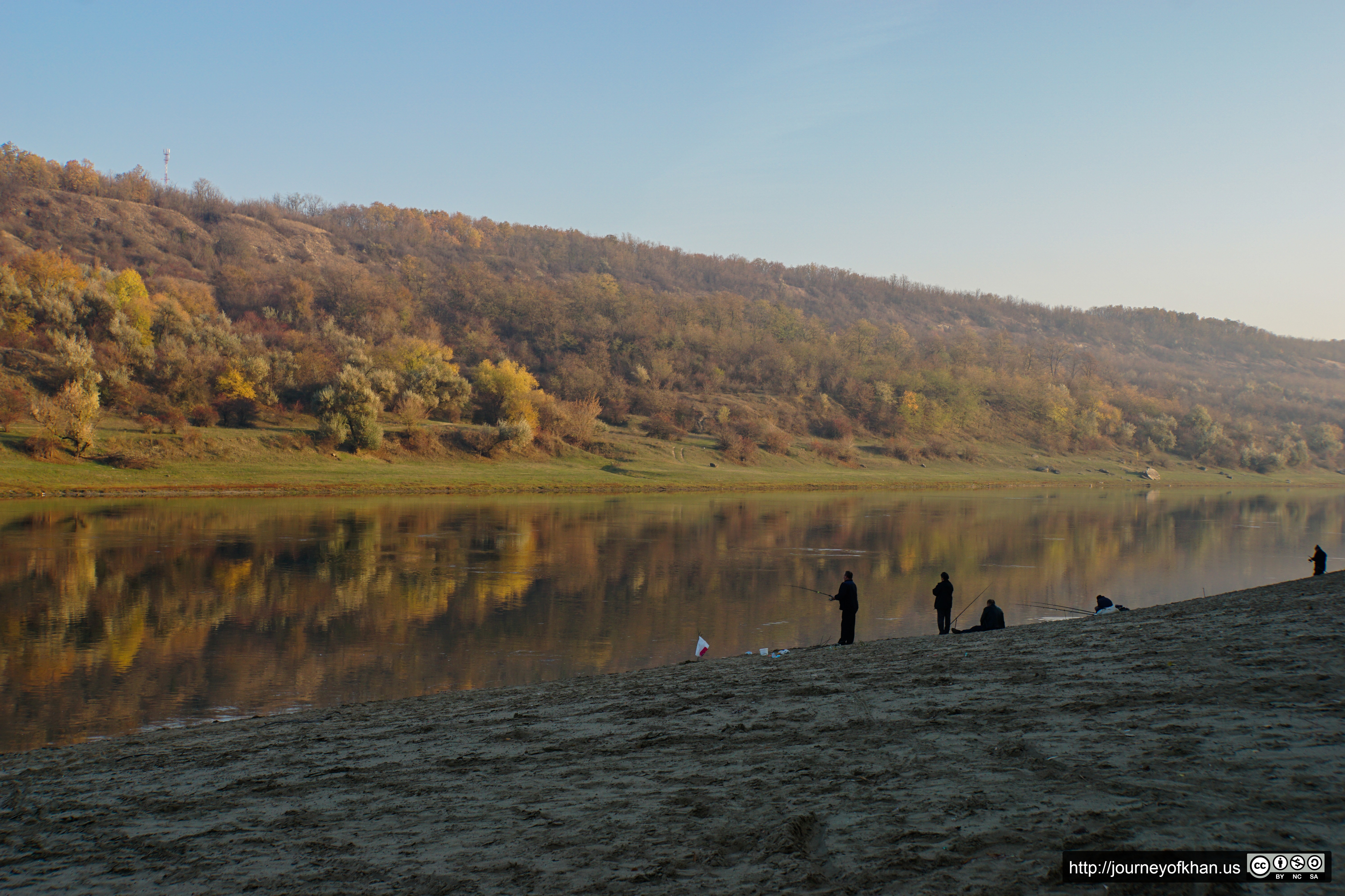 Fishing on the River Nistru (High Resolution)