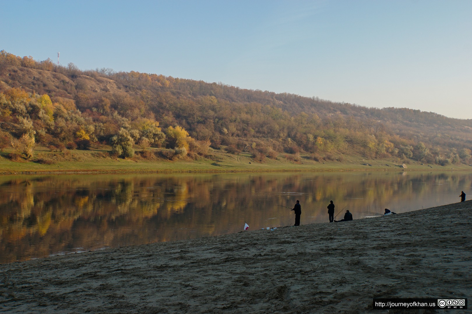 Fishing on the River Nistru