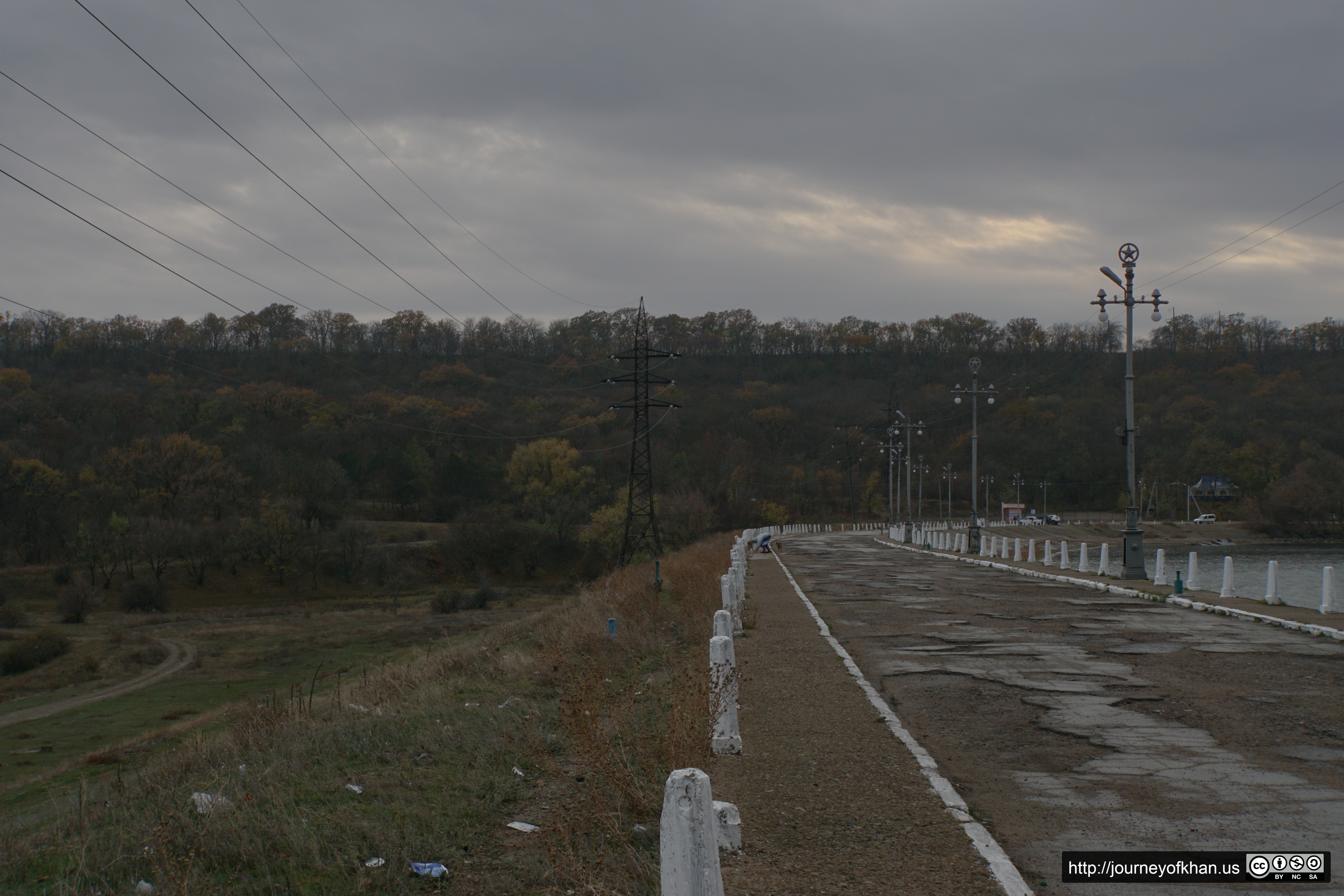 Broke Road from Transnistria (High Resolution)