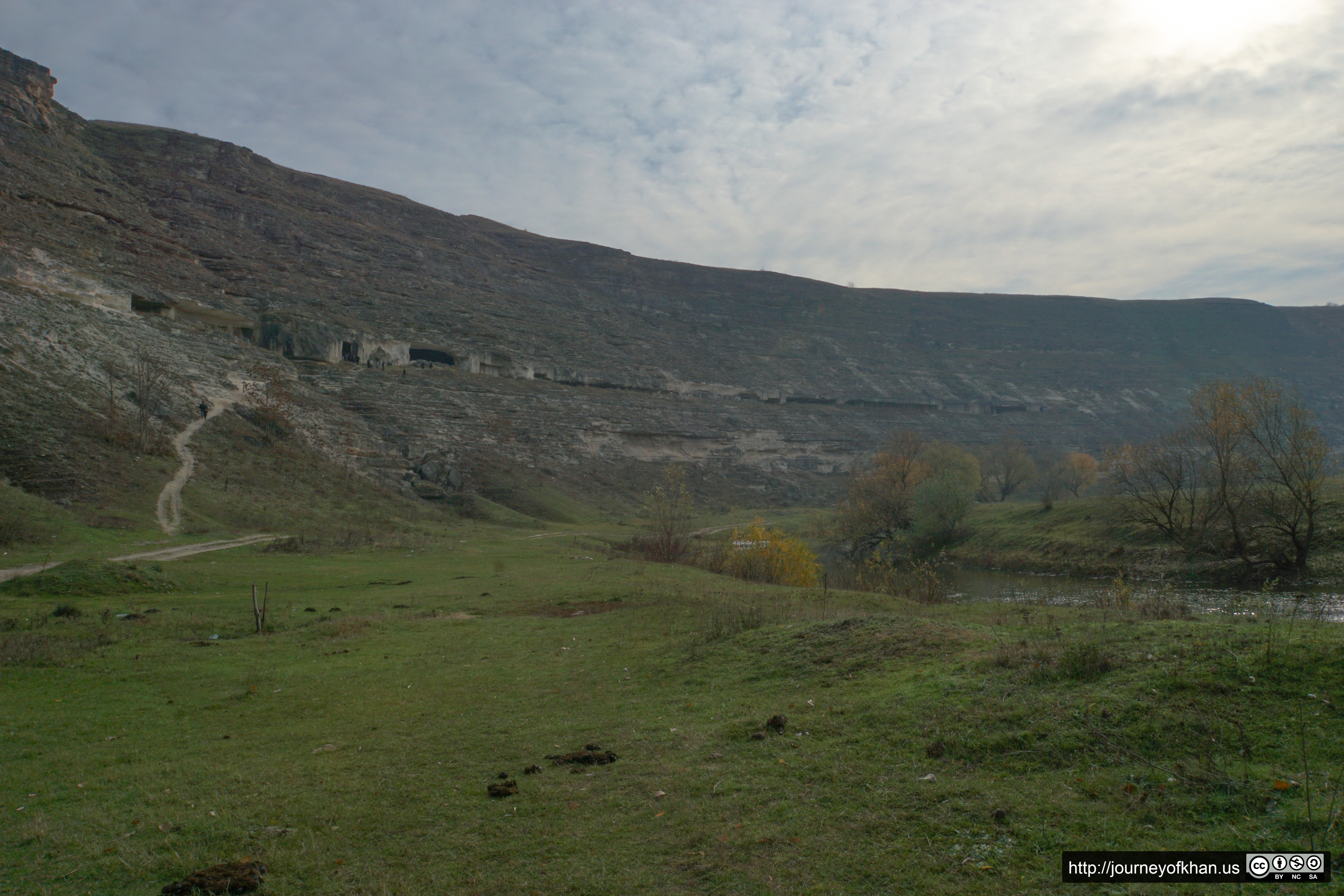 Caves in the River Bed (High Resolution)