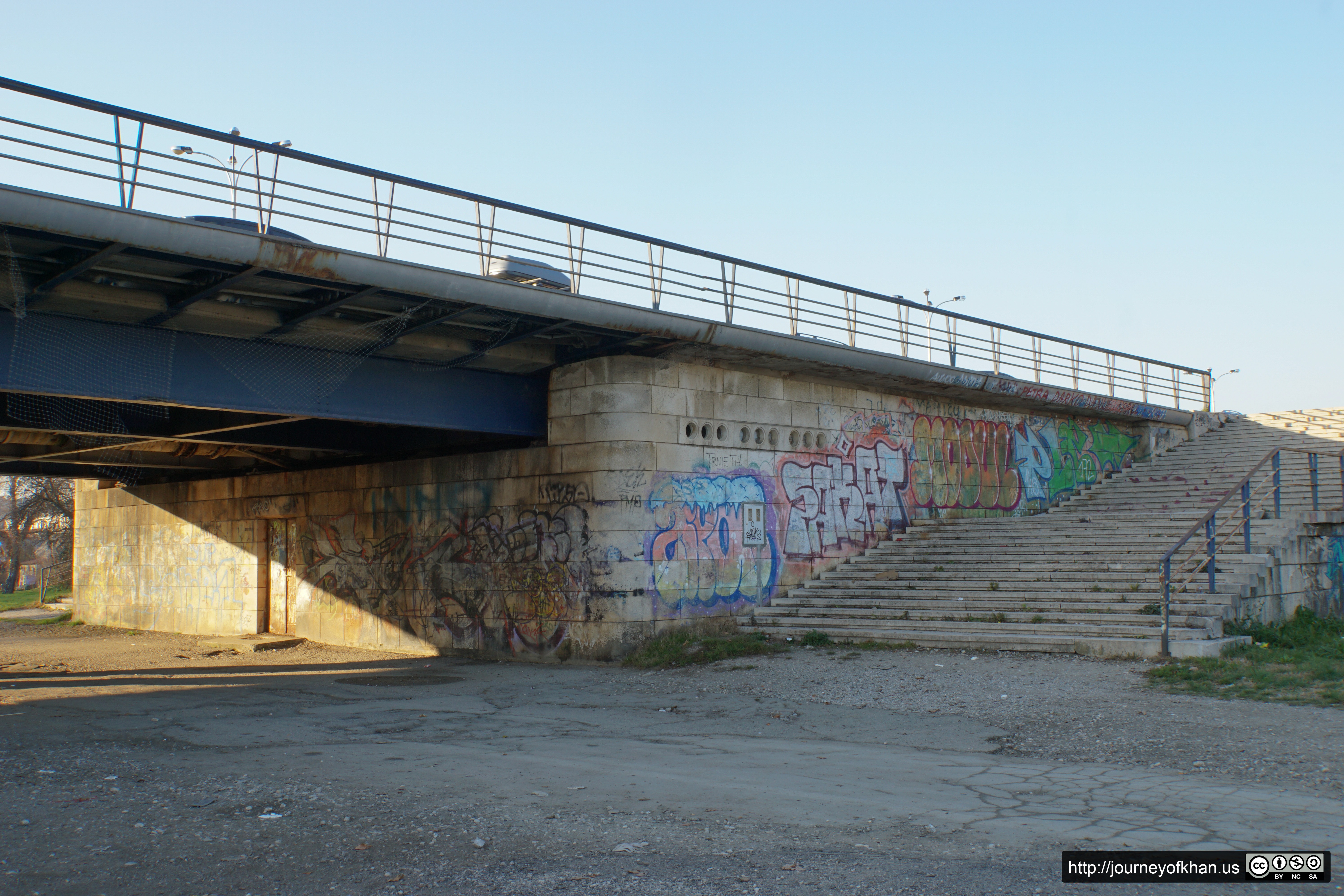 Graffiti under Avenija Marina Držića (High Resolution)