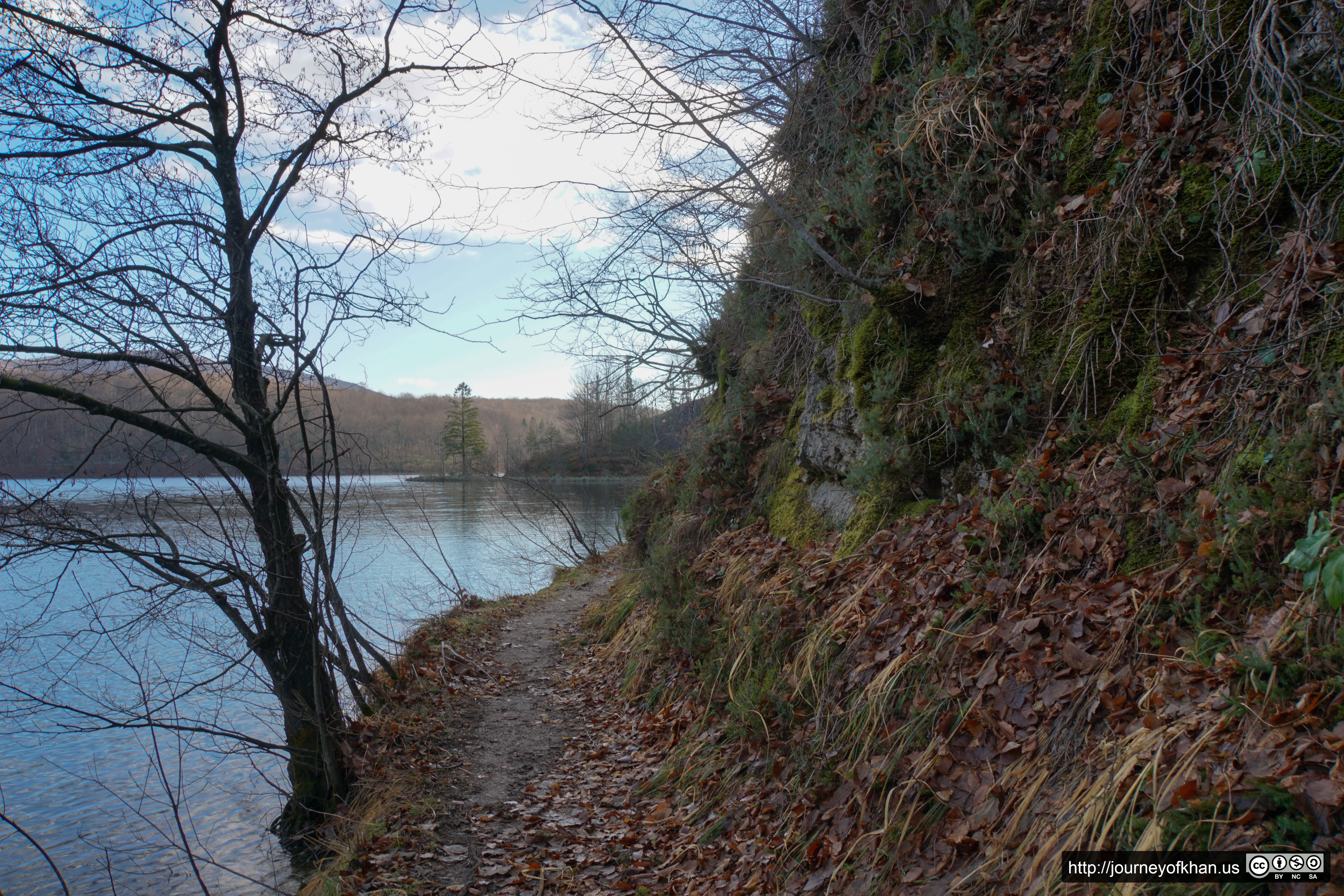 Trail around Plitvice Lake (High Resolution)