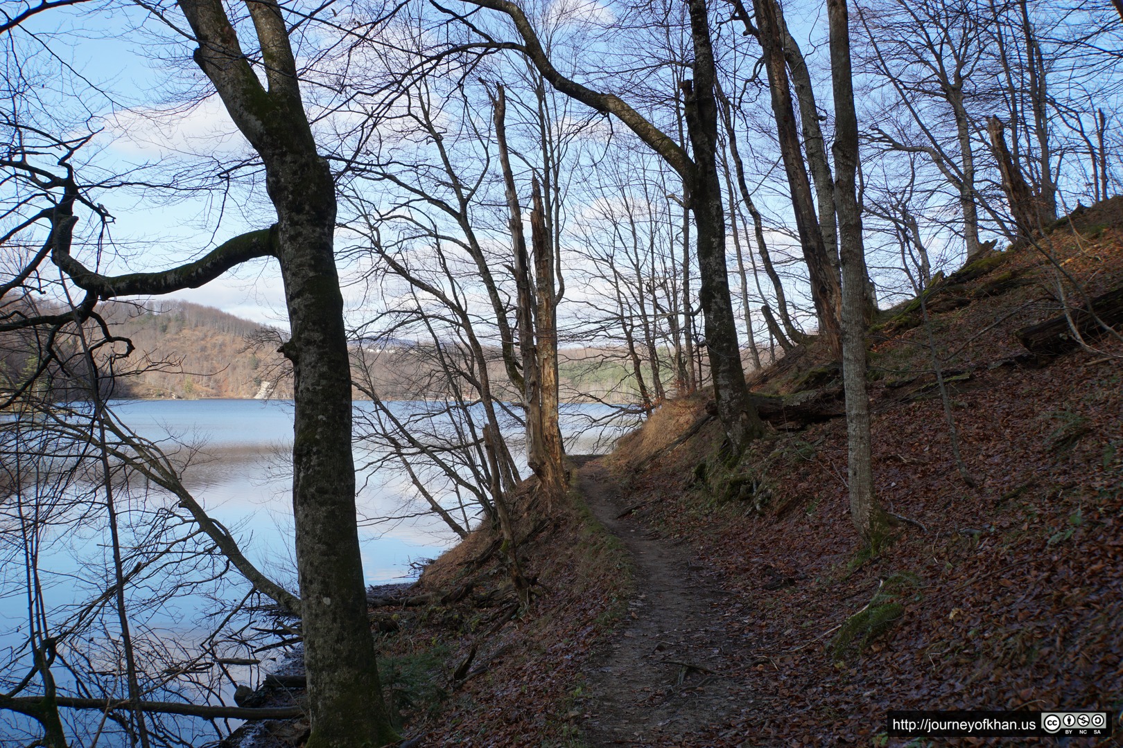 Pathway to a Lake in Croatia