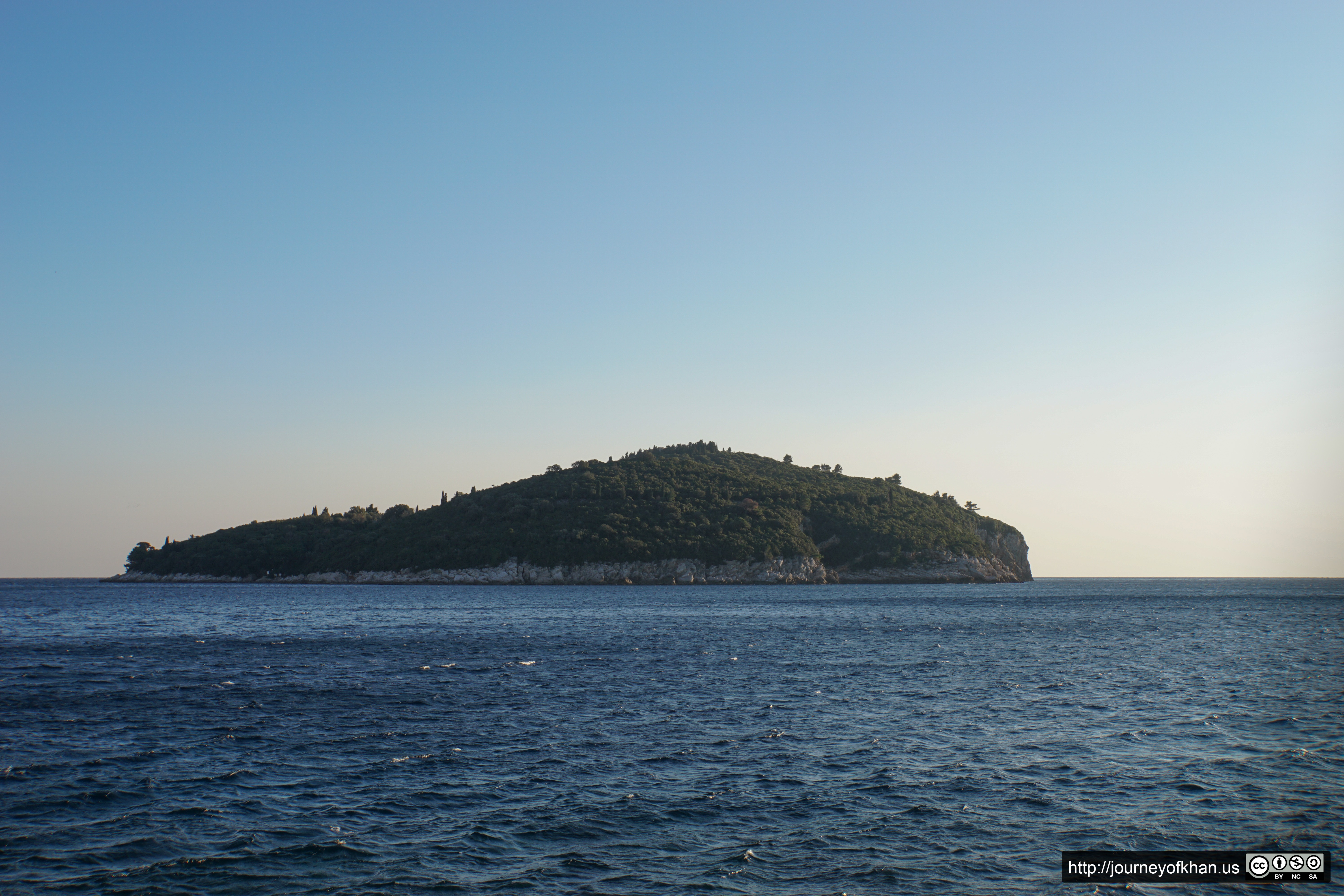 Island outside Dubrovnik (High Resolution)
