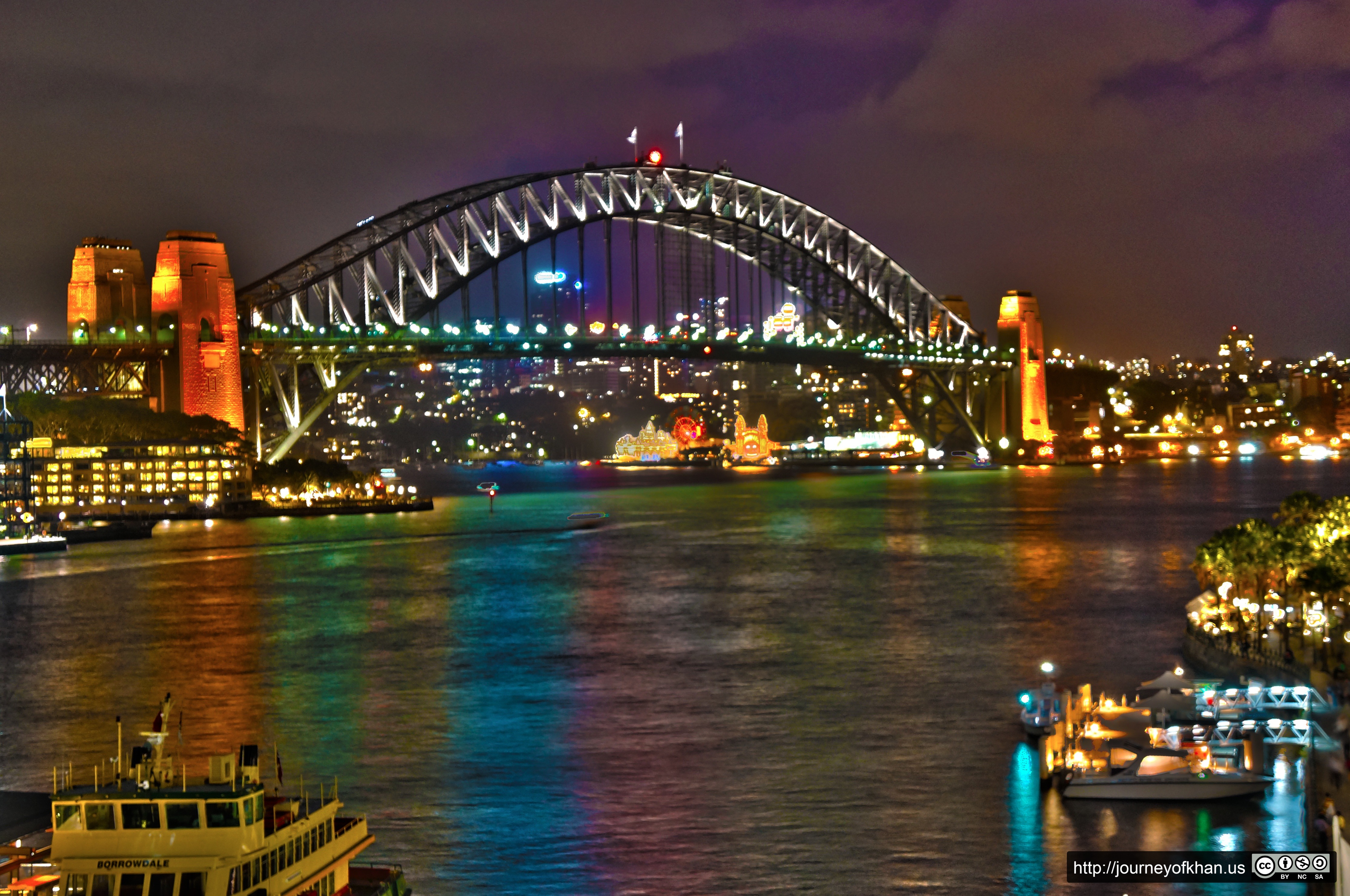 Sydney Harbour Bridge Manual HDR (High Resolution)